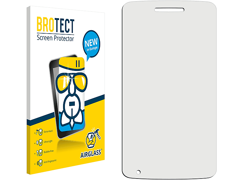 BROTECT Airglass klare Schutzfolie(für Alcatel One OT-4010D TPop) Touch