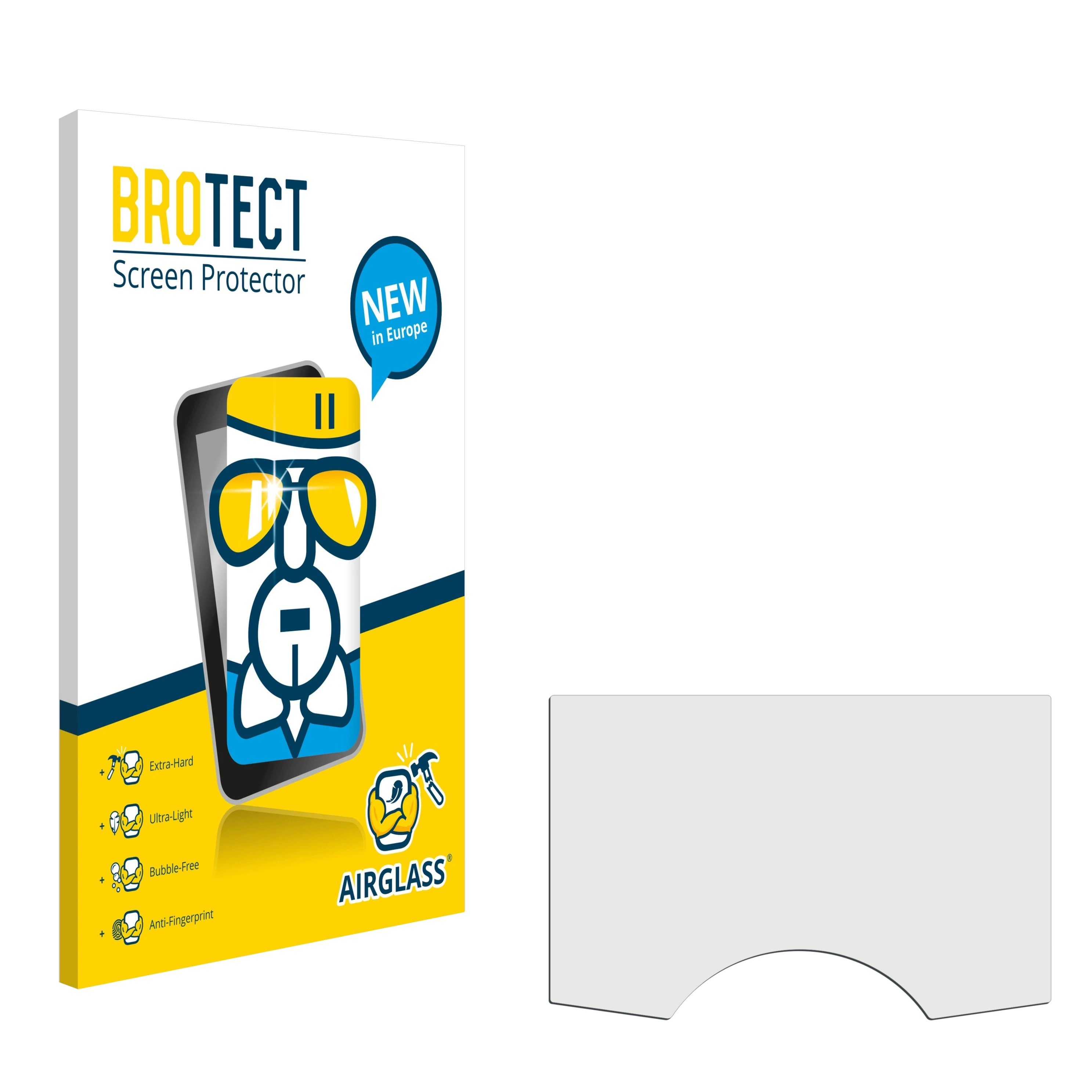 BROTECT Airglass klare Schutzfolie(für Rademacher DuoFern Comfort Troll 5665)