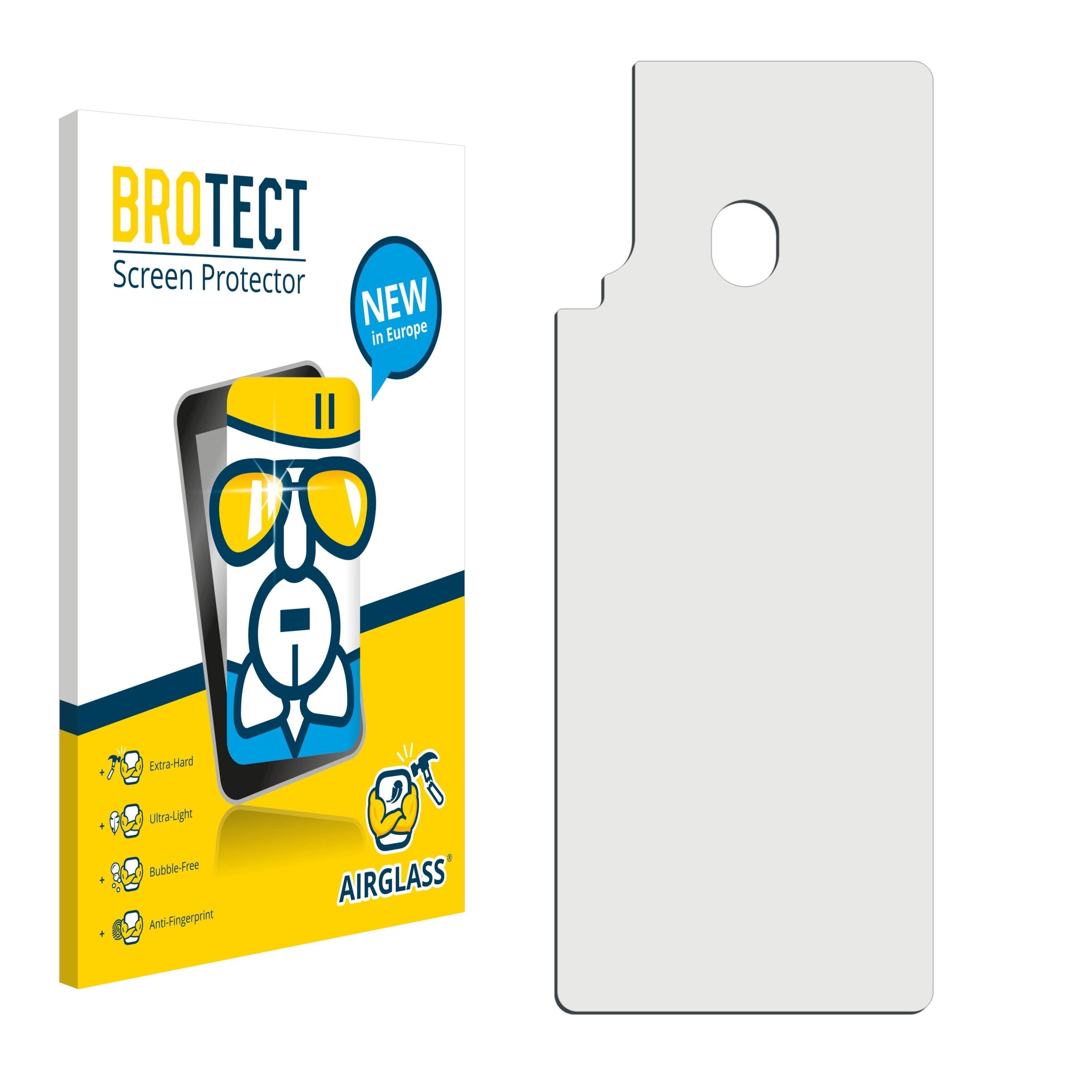 BROTECT Airglass klare Samsung A60) Schutzfolie(für Galaxy