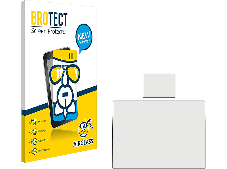 klare Hasselblad H6D-50c) BROTECT Airglass Schutzfolie(für