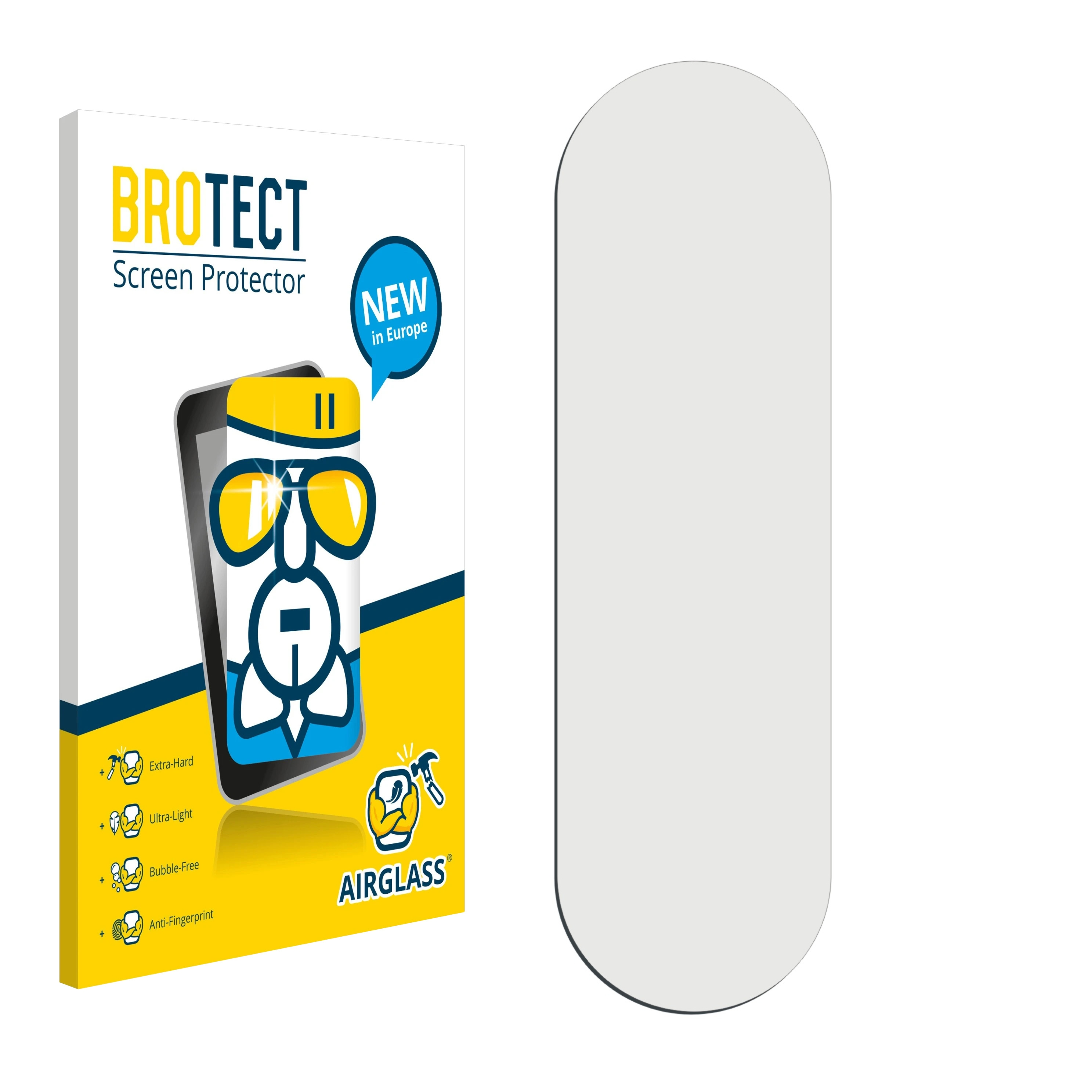 klare 2020) Alcatel BROTECT 1S Schutzfolie(für Airglass