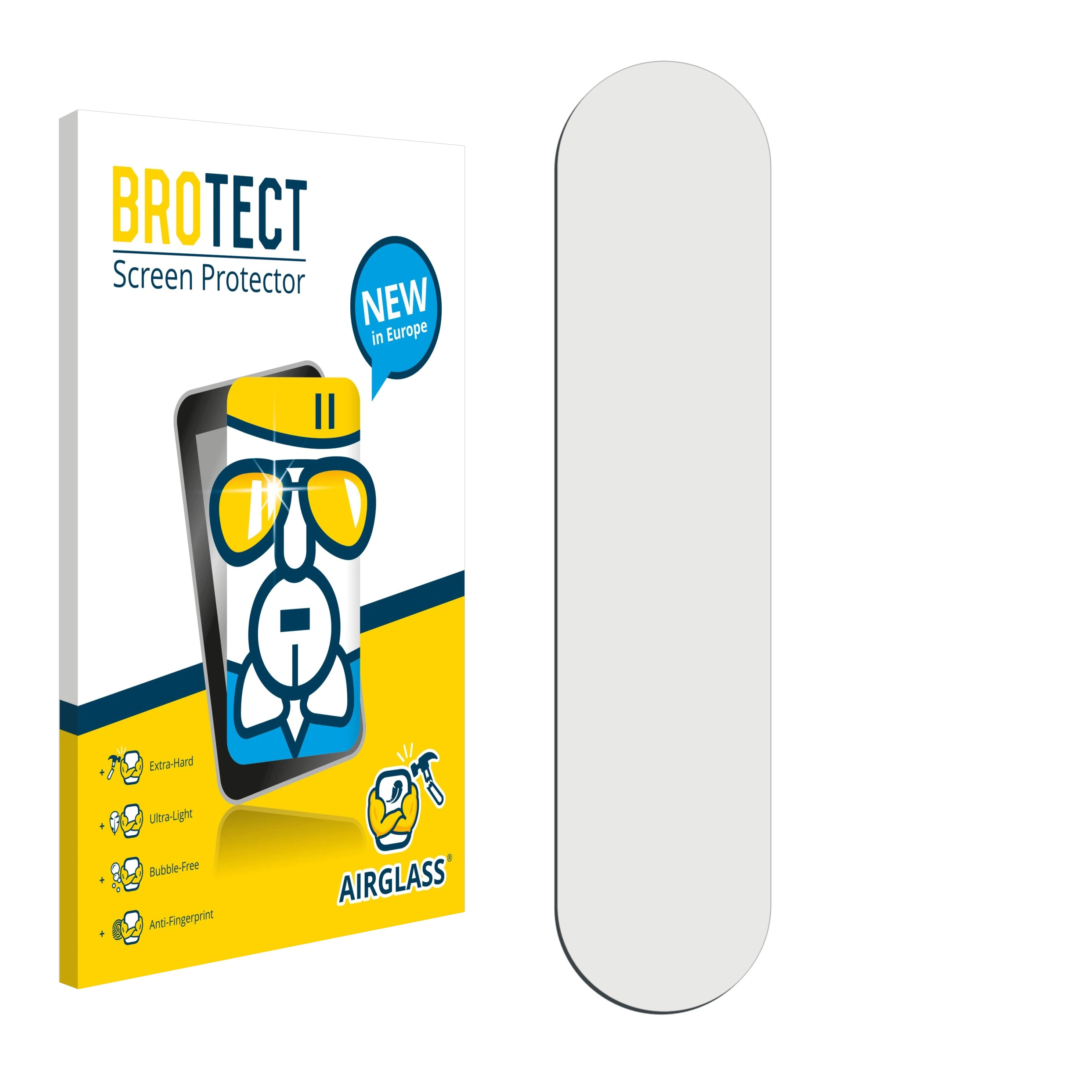 BROTECT Airglass X2 Find Oppo klare Lite) Schutzfolie(für