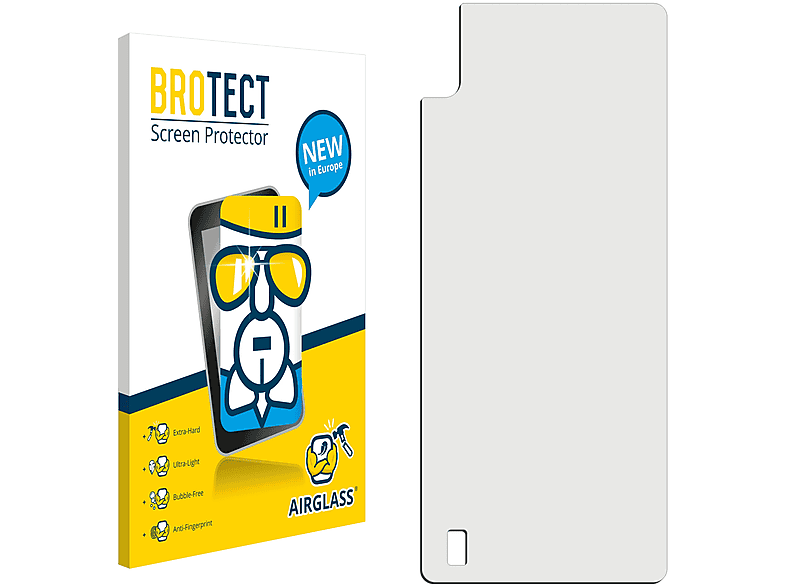 BROTECT Airglass klare Samsung Galaxy Schutzfolie(für A10)