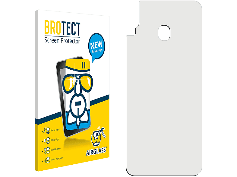 BROTECT Airglass M20) klare Galaxy Schutzfolie(für Samsung