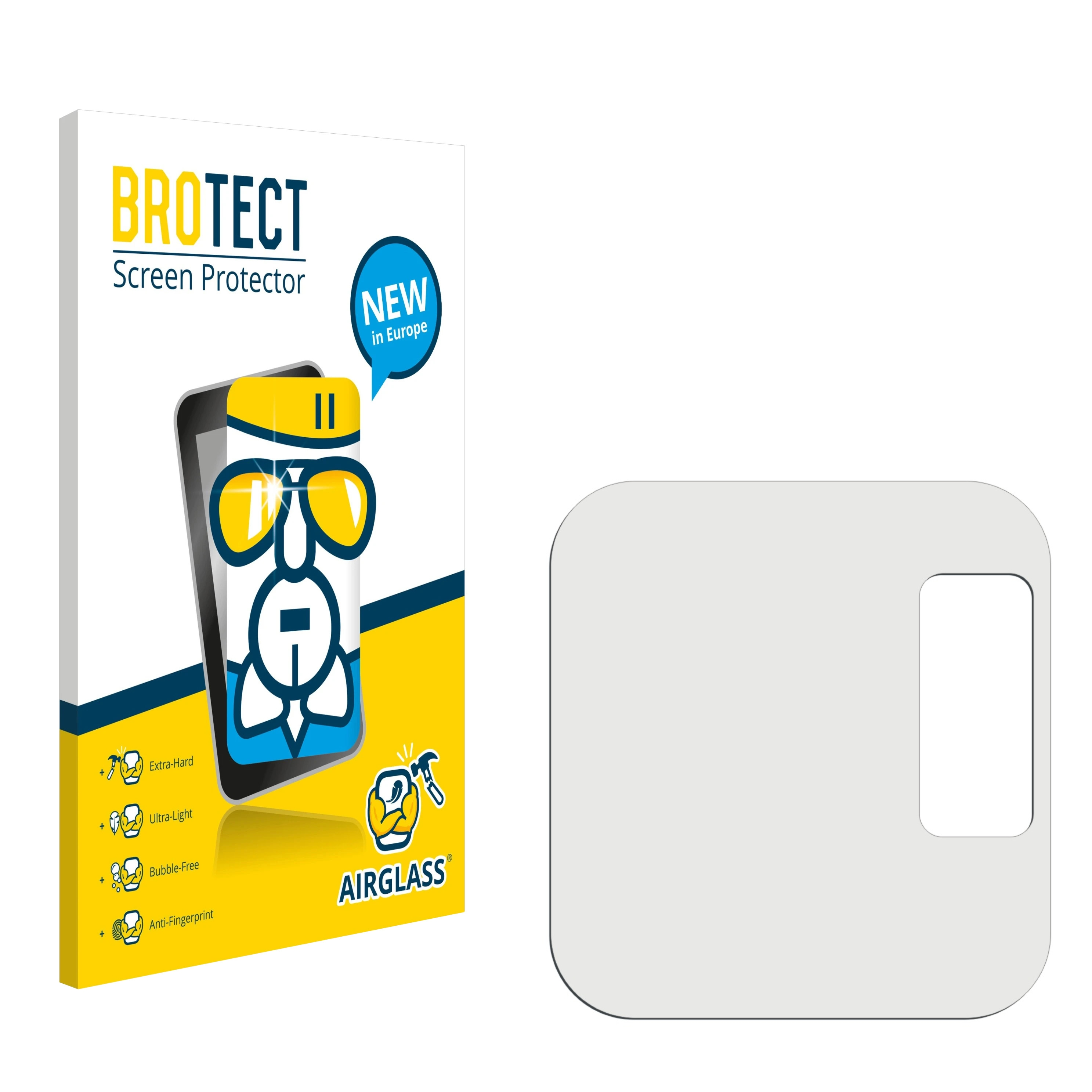 BROTECT Airglass klare Schutzfolie(für Visomat Comfort Eco)