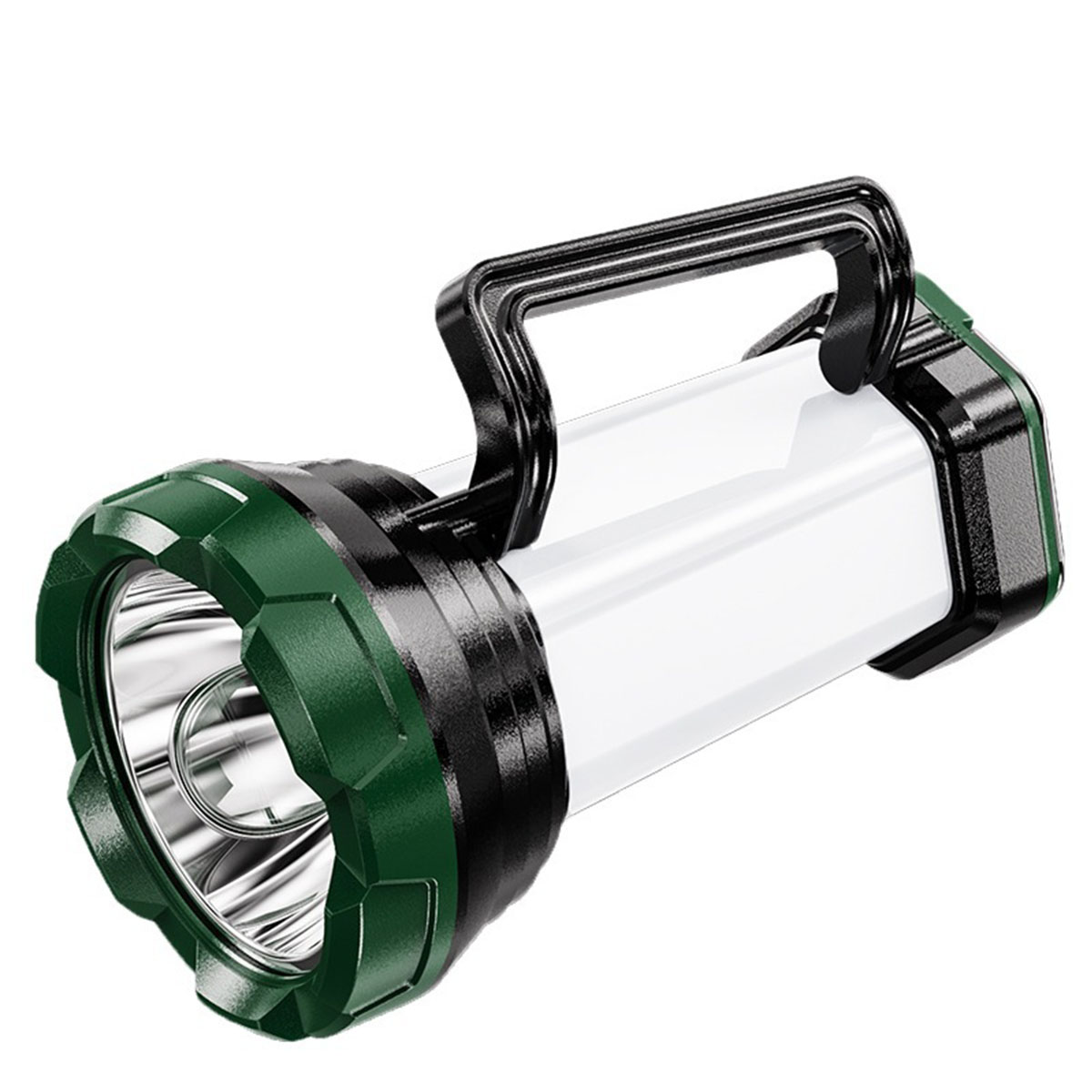 BRIGHTAKE Taschenlampe: große Reichweite, vielseitig einsetzbar, schwarz, wasserdicht, transparent Taschenlampe, Grün, tragbar