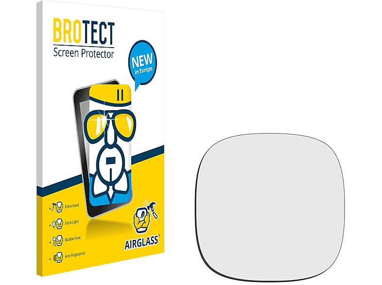 10 Green/White) BROTECT Forerunner Garmin Airglass Schutzfolie(für klare