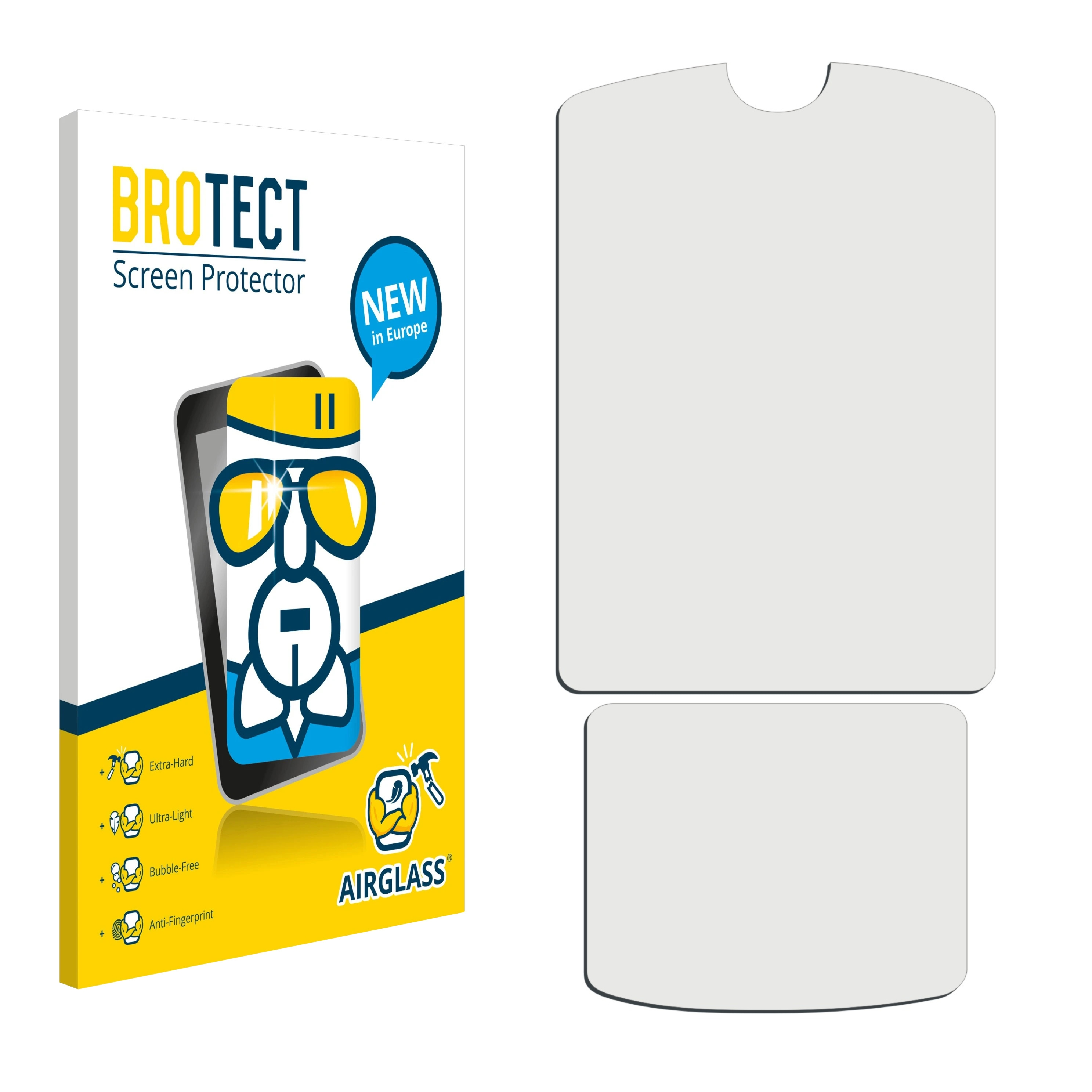 BROTECT Airglass Schutzfolie(für klare Razr Motorola V3xx)