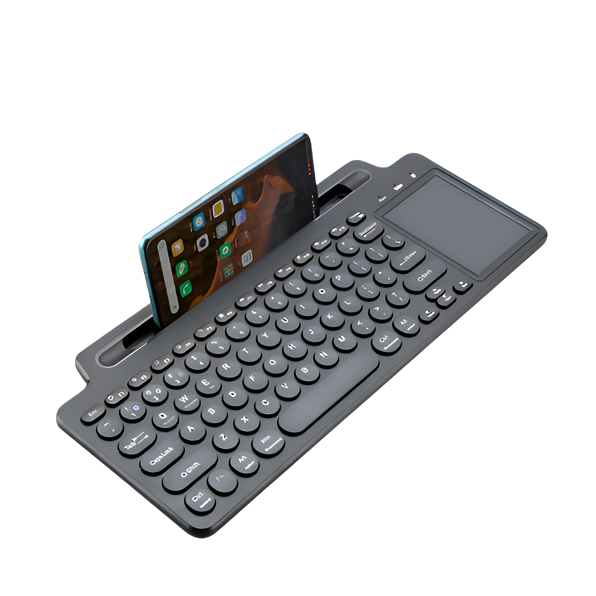 BRIGHTAKE Bluetooth Wireless - Konnektivität Keyboard Vielseitige Tastatur und Wireless Smarte Funktionen