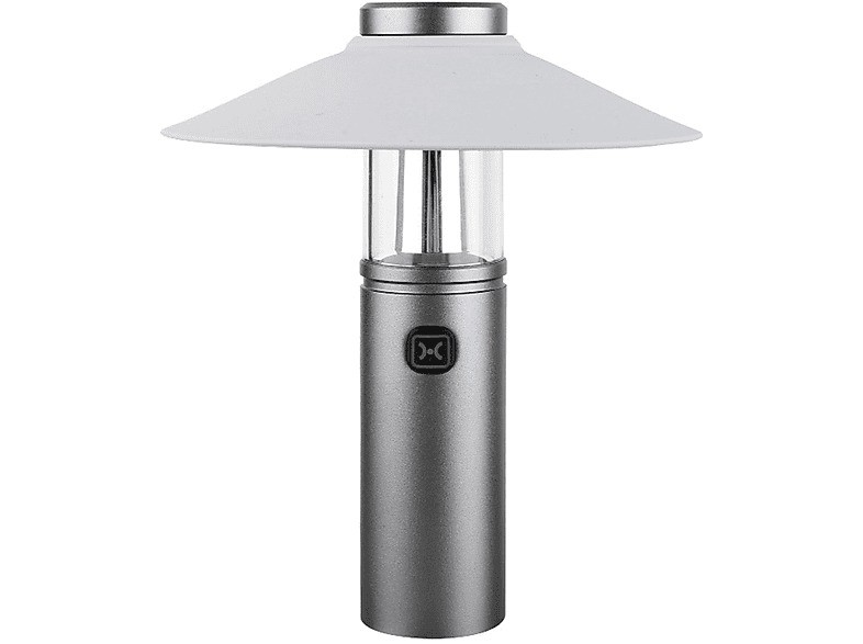 BRIGHTAKE L847 Outdoor-Leuchte Kabellose Stehlampe für den Außenbereich, Silber