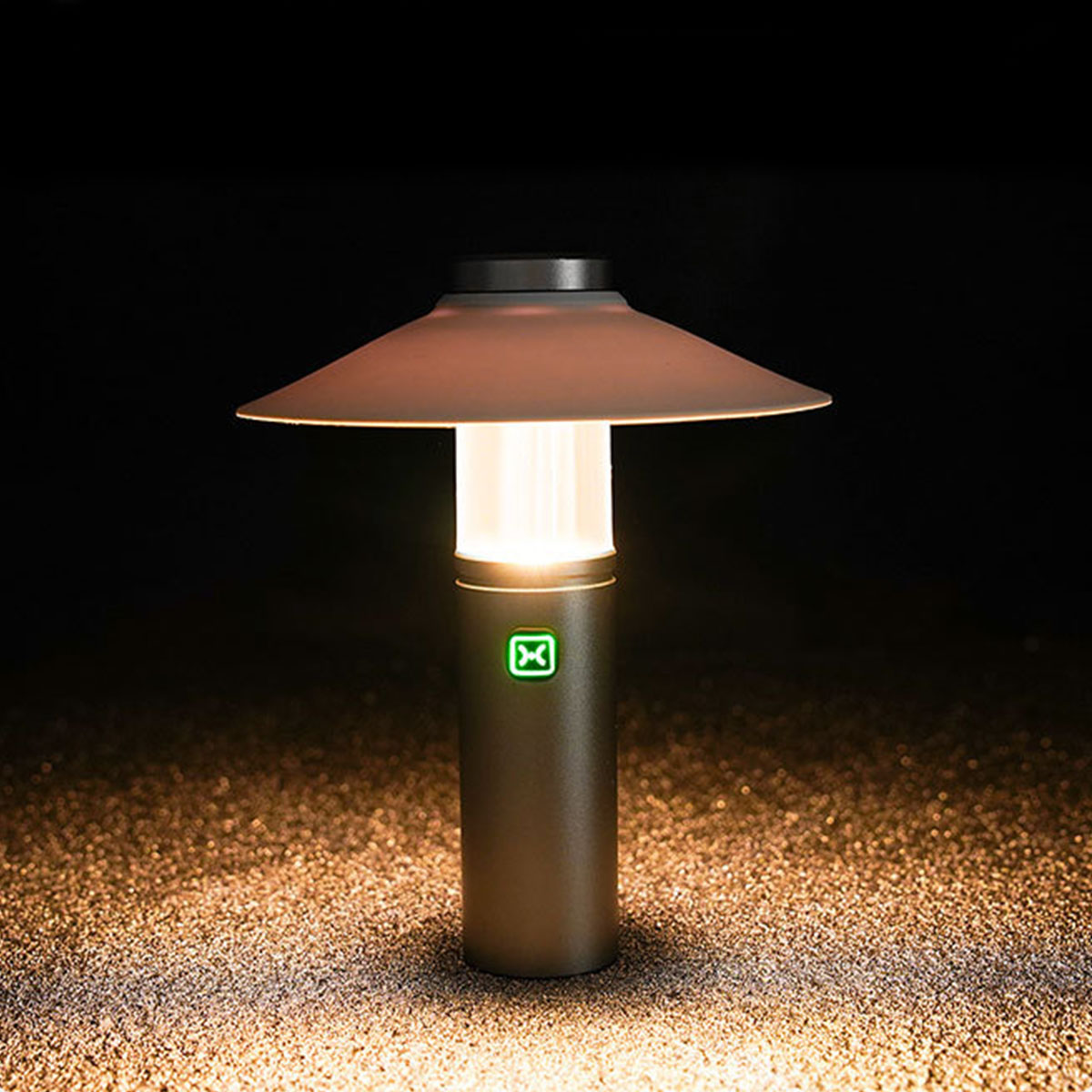 BRIGHTAKE L847 Outdoor-Leuchte für Stehlampe Außenbereich, den Kabellose Silber
