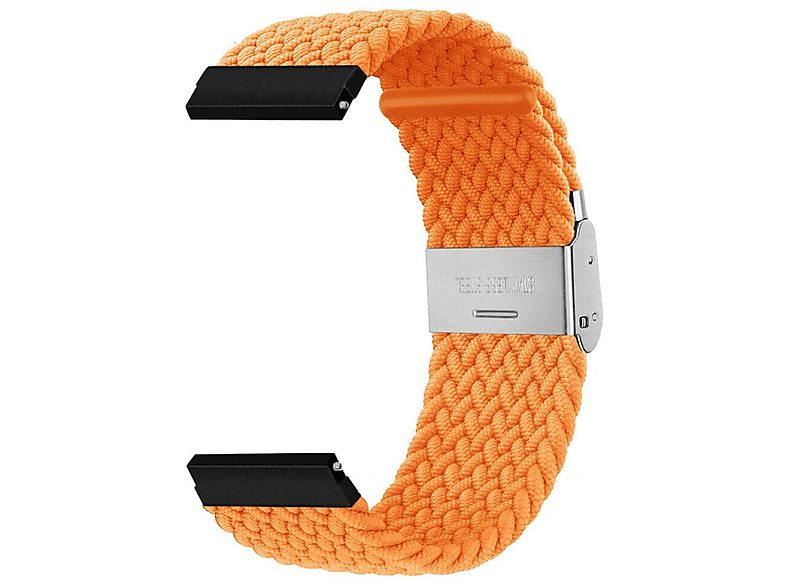 Watch Orange Samsung, Geflochten, Ersatzarmband, Galaxy CASEONLINE 6 Classic (43mm),