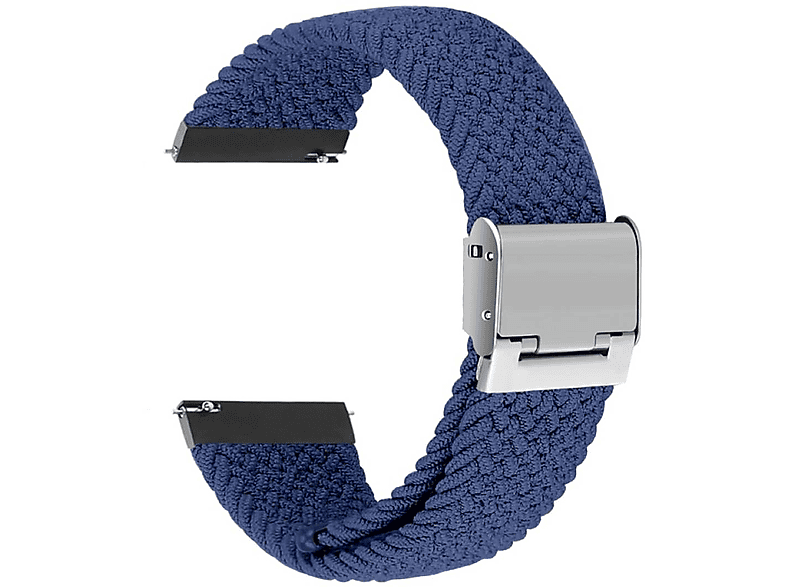 CASEONLINE Geflochten, Ersatzarmband, Samsung, Galaxy Watch 6 Classic (47mm), Blau