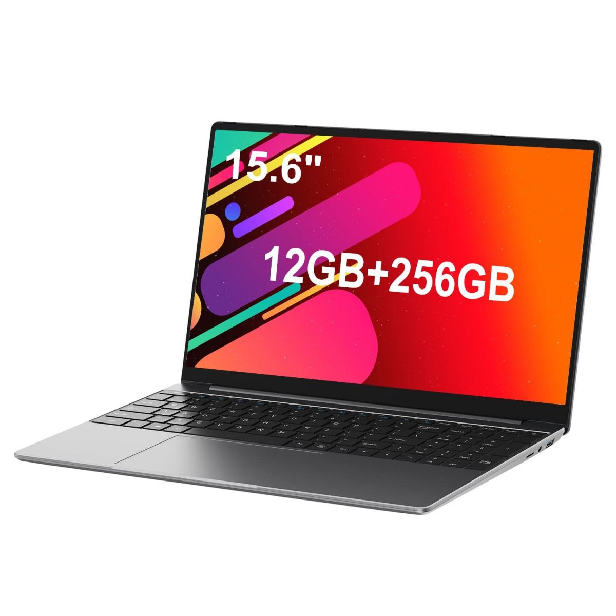 ALLDOCUBE Prozessor, Zoll Laptop GB Touchscreen, 15,6 256 Display Grau mit Book15, GB 12 Intel® N-Series GT SSD, RAM,