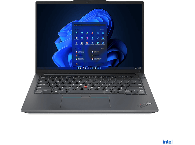 LENOVO TP Prozessor, Notebook GB mit G5 Schwarz GB Intel® 16 RAM, Display, 14 Core™ i7 16GB, SSD, Zoll E14 512 I7-1355U