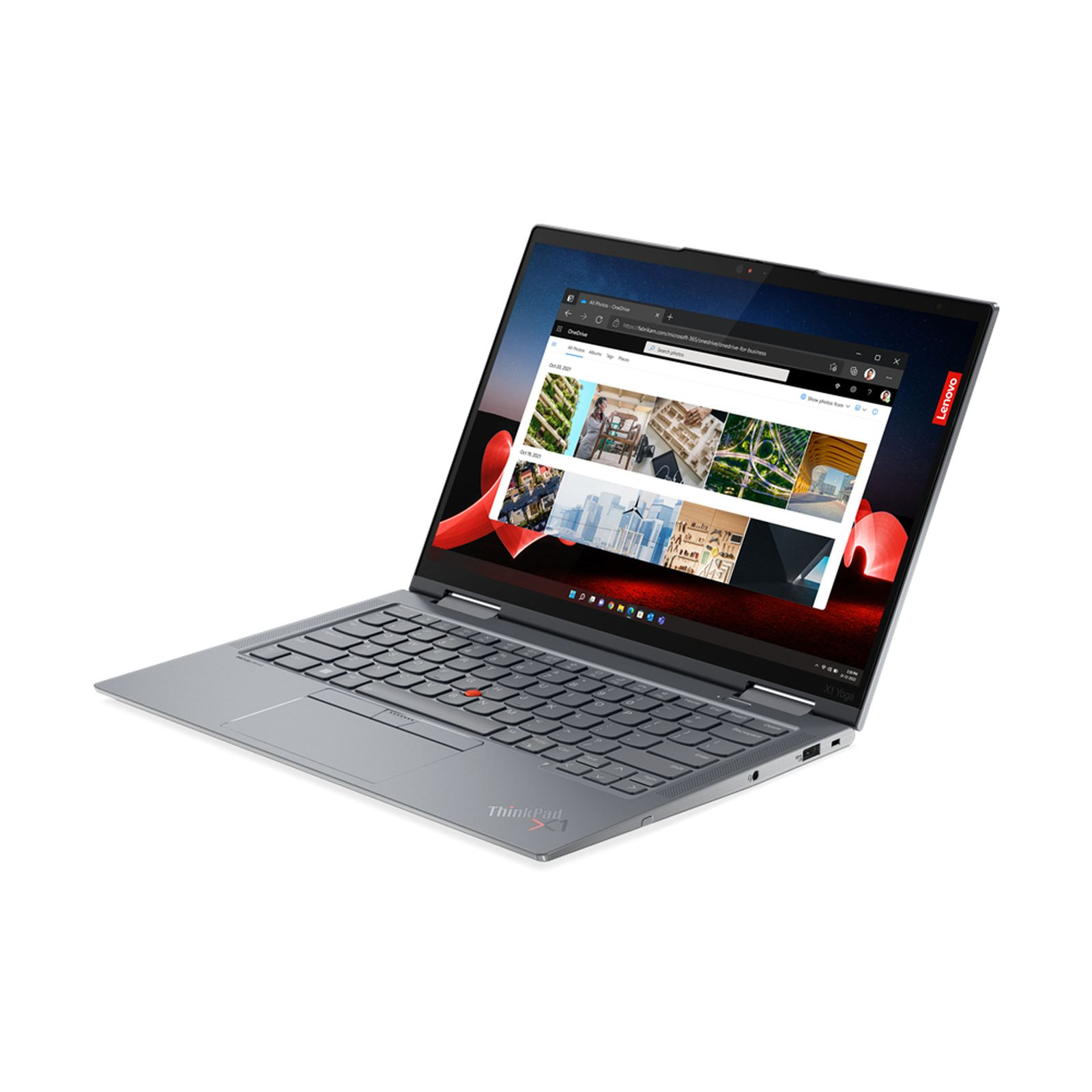 LENOVO ThinkPad WUXGA Zoll Intel® SSD, i7-1355U Yoga Grau TB 4G Notebook i7 1 32 14 Display, X1 W11P, G8 Prozessor, RAM, 14\