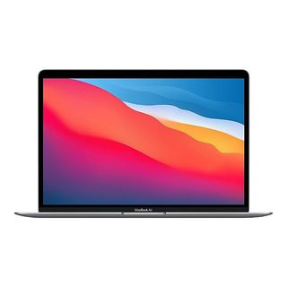 APPLE MacBook Air 13" 2020, Notebook, mit 13,3 Zoll Display, Apple -, 8 GB RAM, 256 GB SSD, Apple M1, Space Grau, macOS