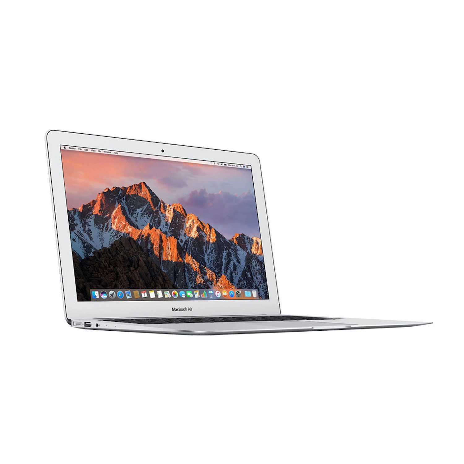 Zoll 8 Refurbished 2015, i5 Display, APPLE Core™ 13,3 notebook mit (*) GB MacBook Prozessor, Air Silver SSD, 13\