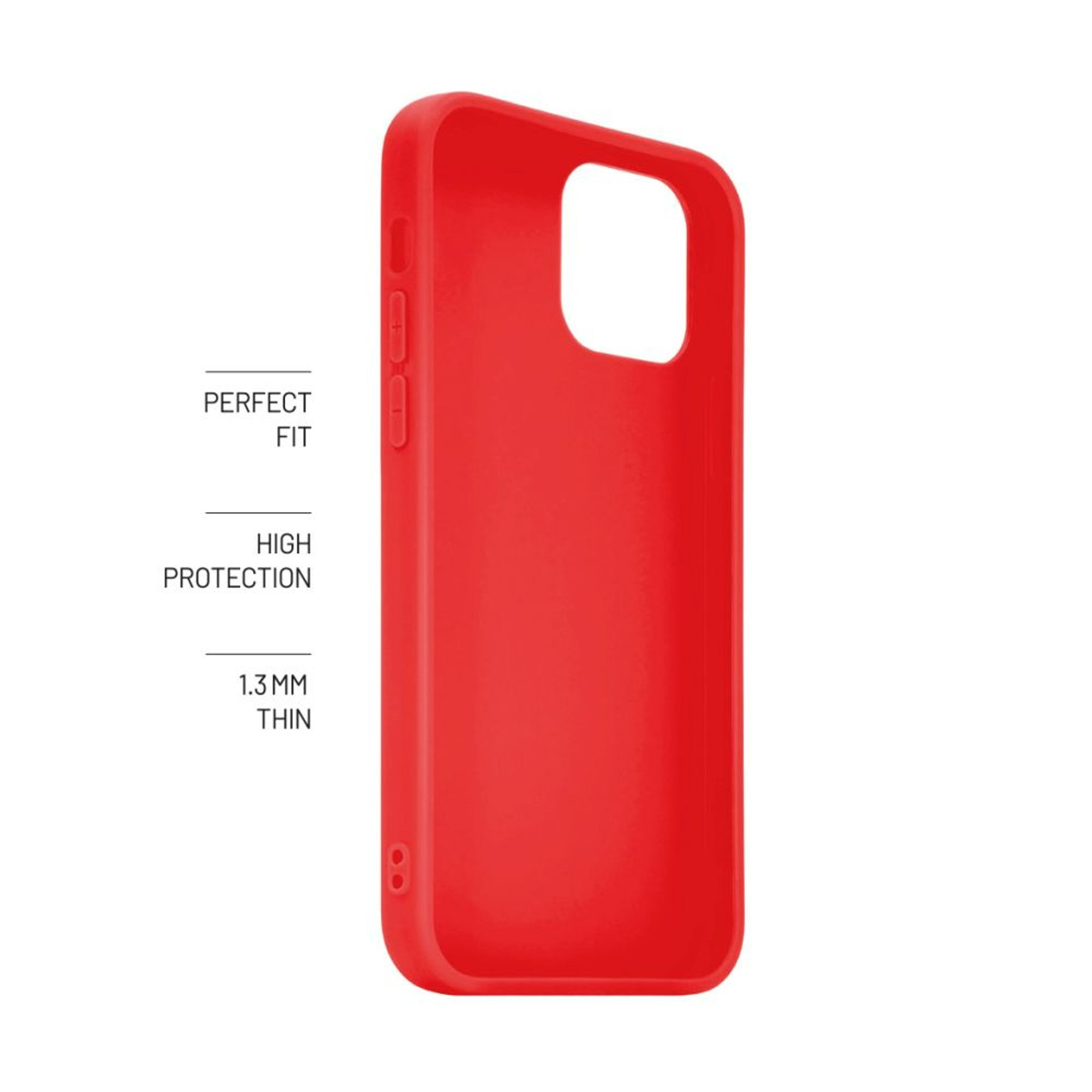 Lite, Story Backcover, 13 Rot FIXST-1097-RD, Soft-Touch FIXED Xiaomi,