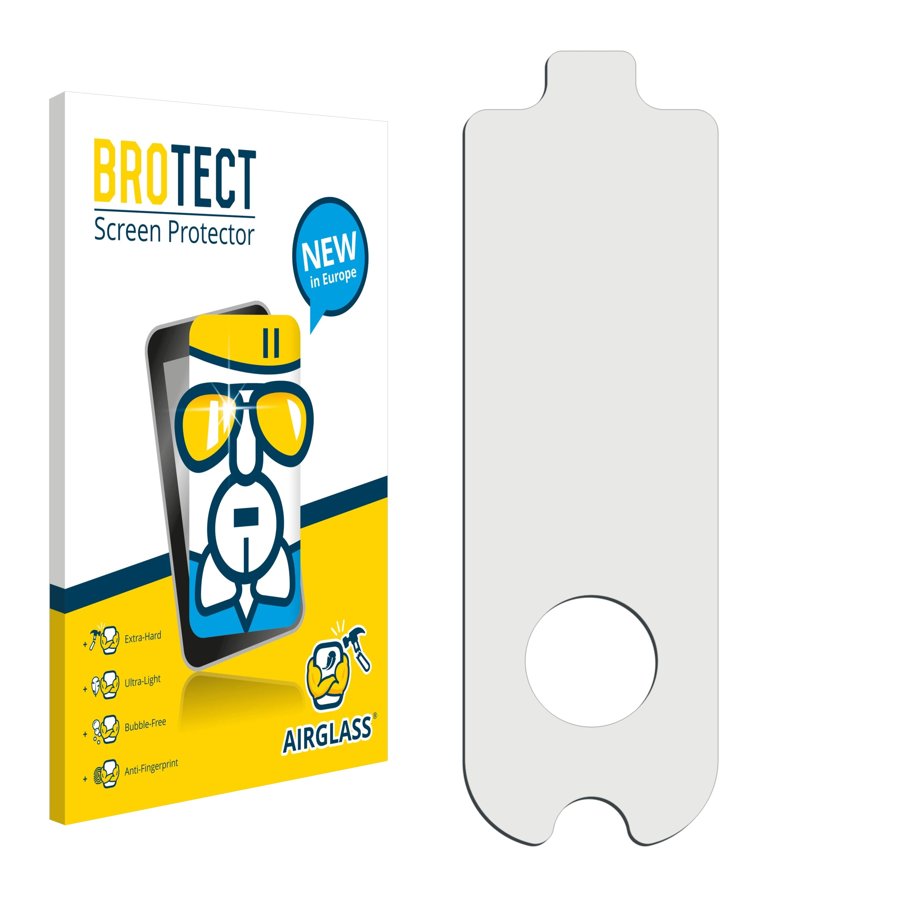BROTECT Airglass klare Schutzfolie(für Ninebot KickScooter G30LD) MAX Segway