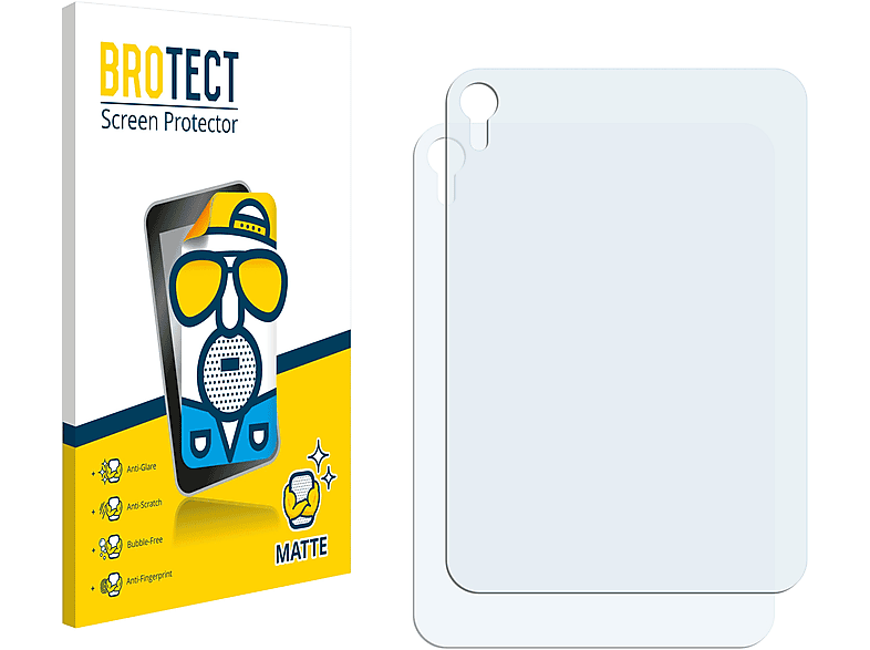 BROTECT 2x 2021) Cellular WiFi Mini Apple iPad matte Schutzfolie(für 6
