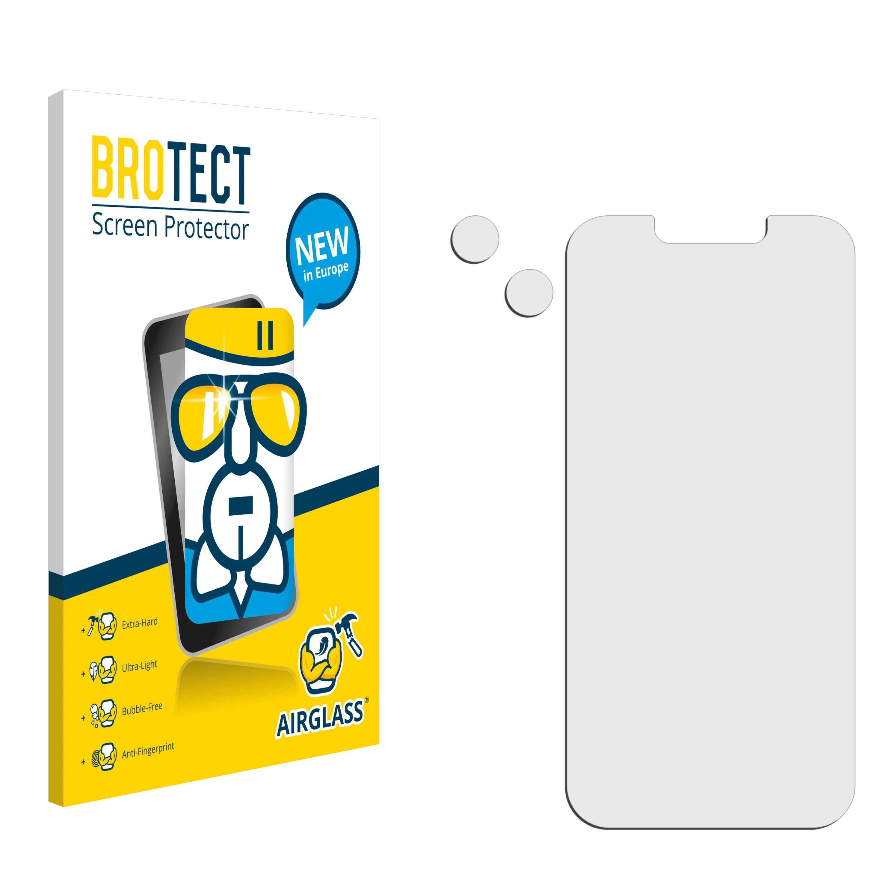 BROTECT Airglass klare Schutzfolie(für 13) iPhone Apple