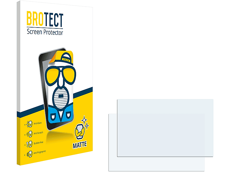 BROTECT 2x matte Schutzfolie(für Snooper Ventura Pro S7000)