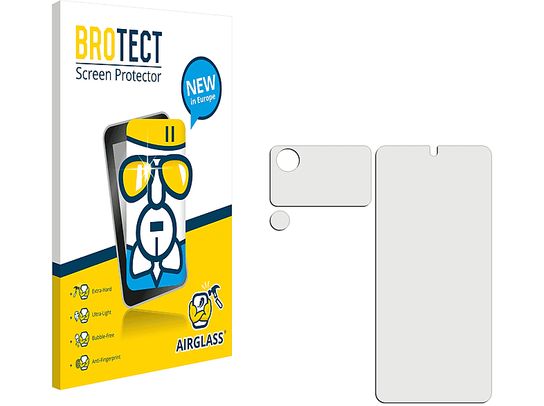 Pro BROTECT Xiaomi Airglass klare Poco 5G) X4 Schutzfolie(für