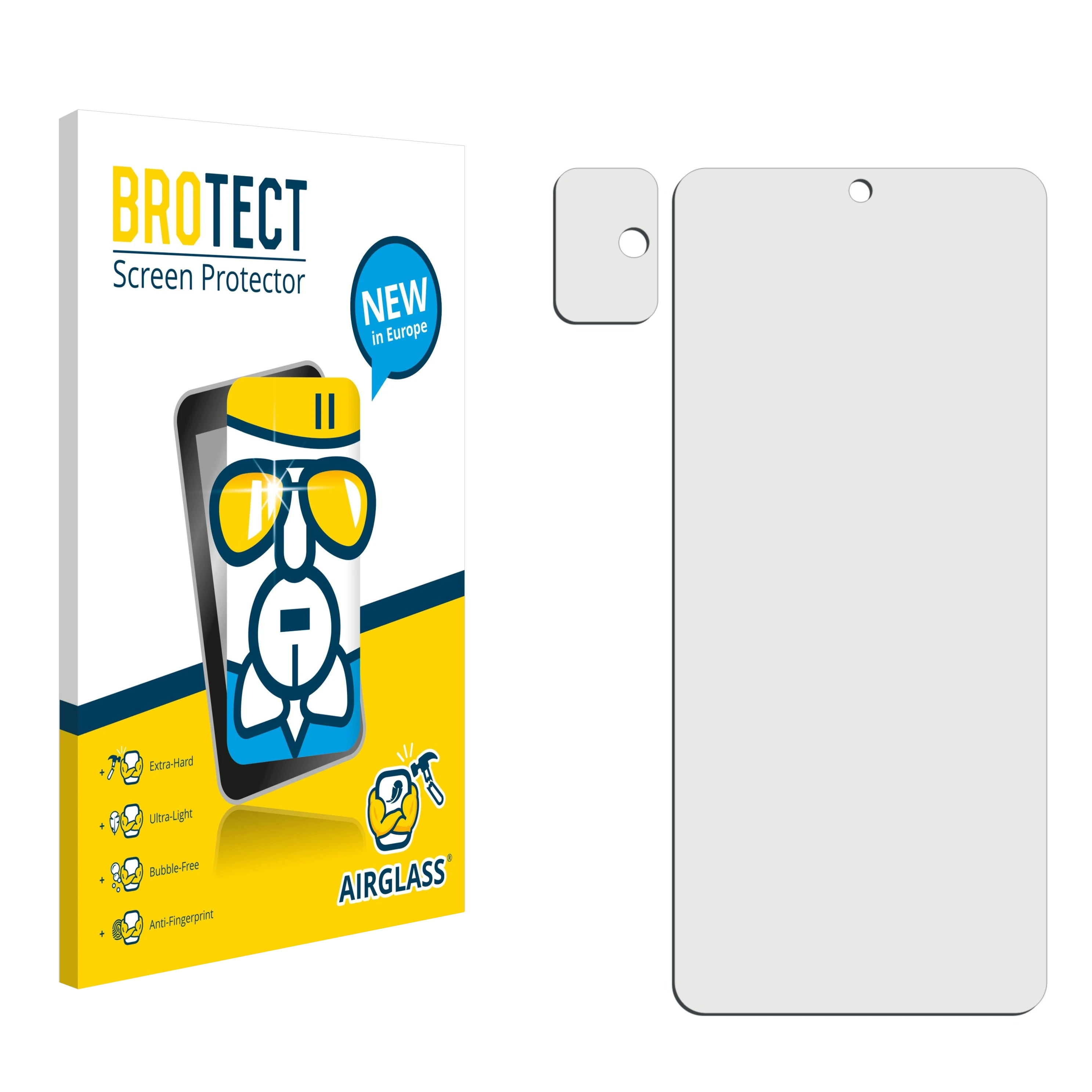 BROTECT Airglass klare Schutzfolie(für Samsung A51) Galaxy