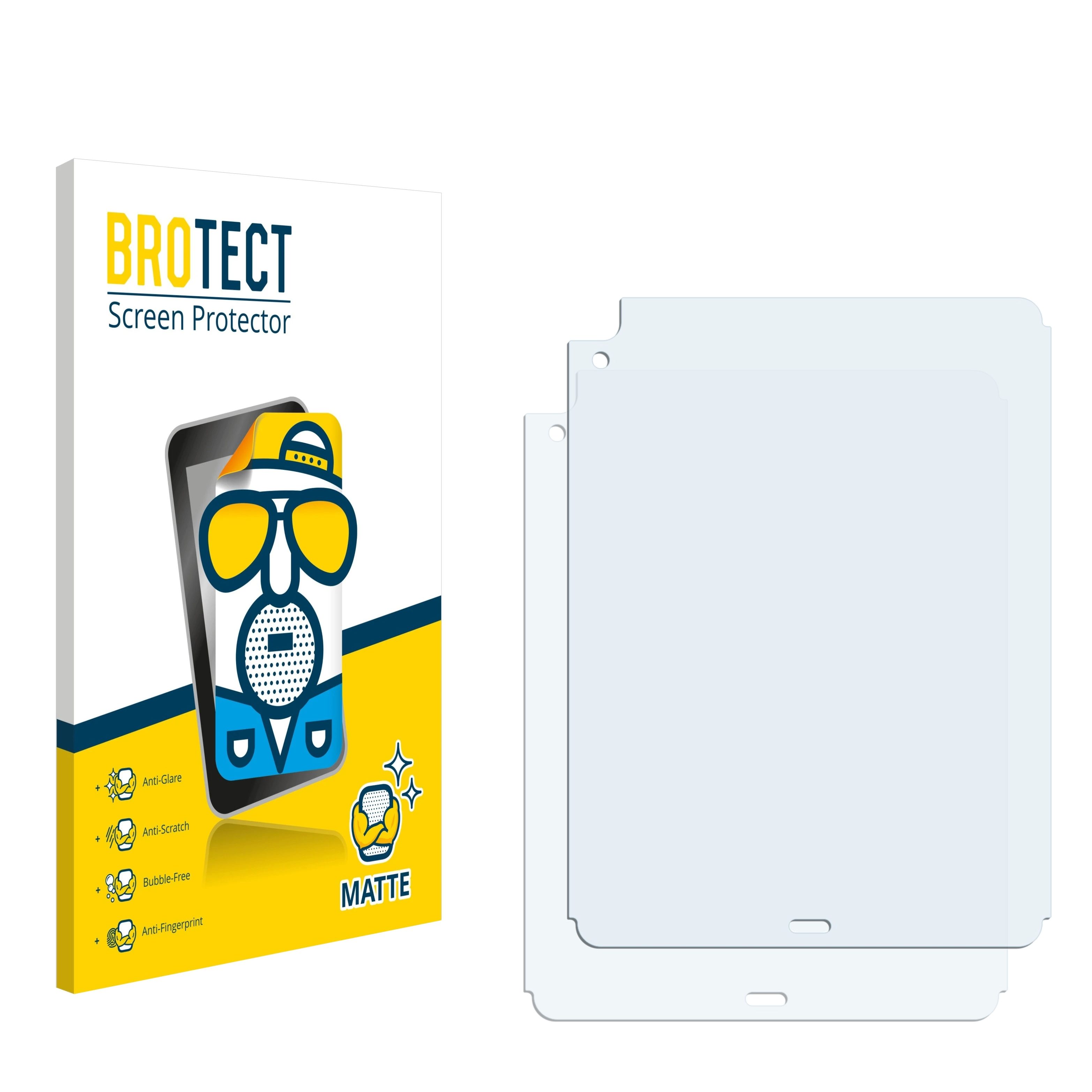 BROTECT 2x (5. Gen.)) iPad Cellular 5 2022 WiFi Schutzfolie(für matte Apple Air