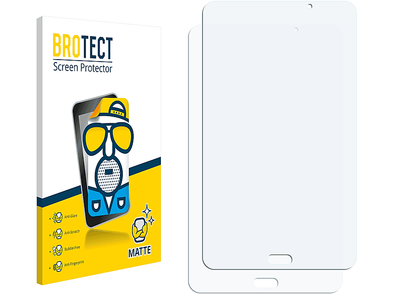 BROTECT 2x matte Schutzfolie(für Samsung Galaxy Tab A6 7.0)