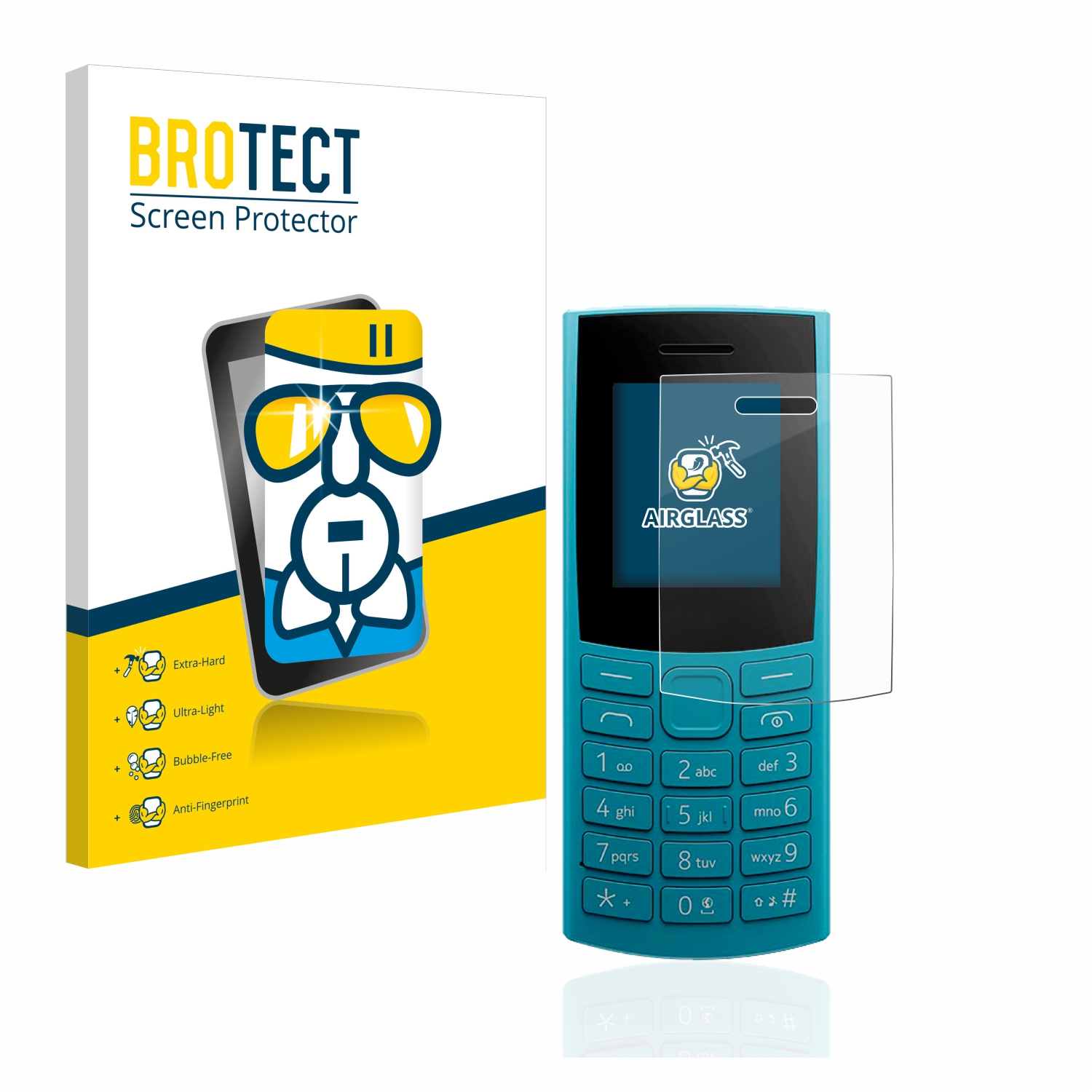 BROTECT Airglass 105 klare 4G Schutzfolie(für (2023)) Nokia