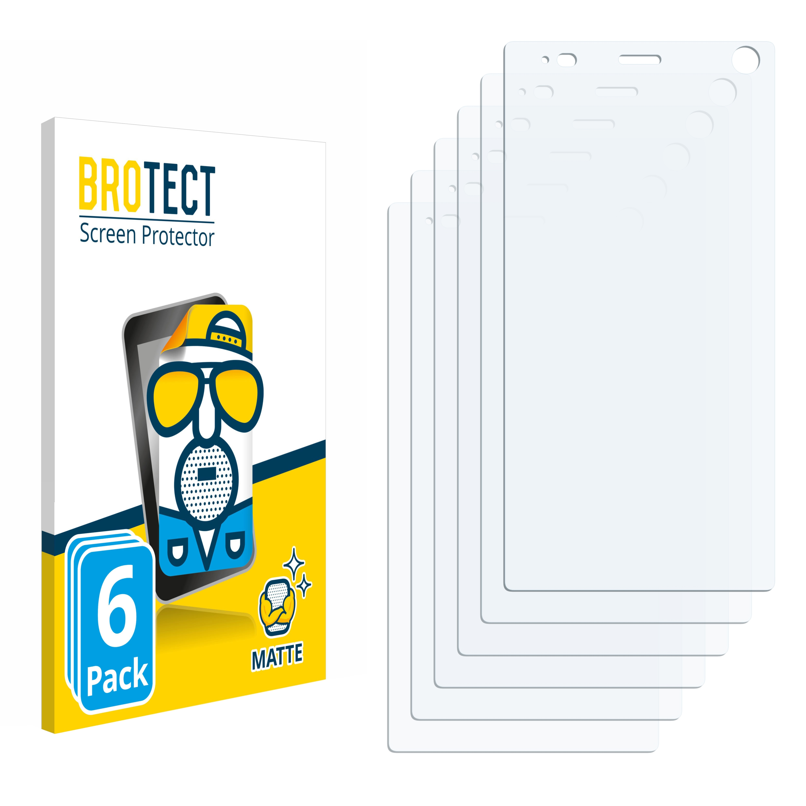 BROTECT 6x 2) matte Schutzfolie(für Fairphone