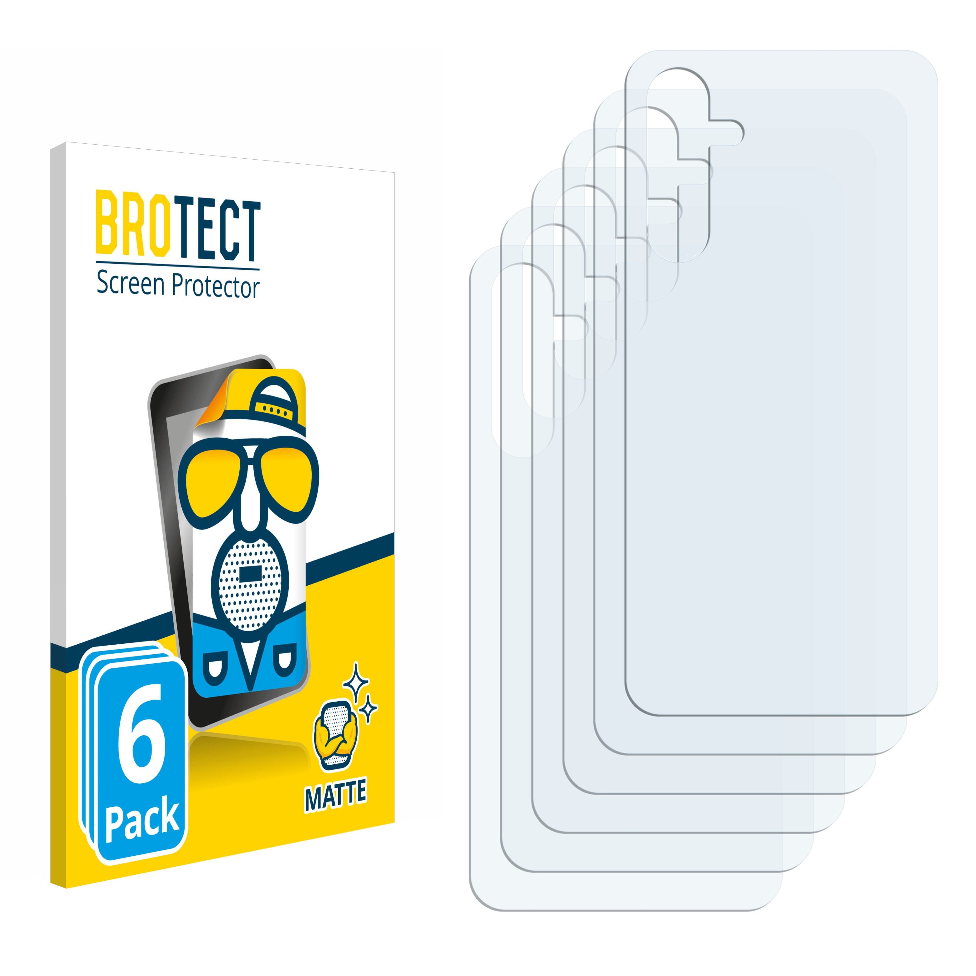 BROTECT 6x Schutzfolie(für Samsung 5G) A54 Galaxy matte