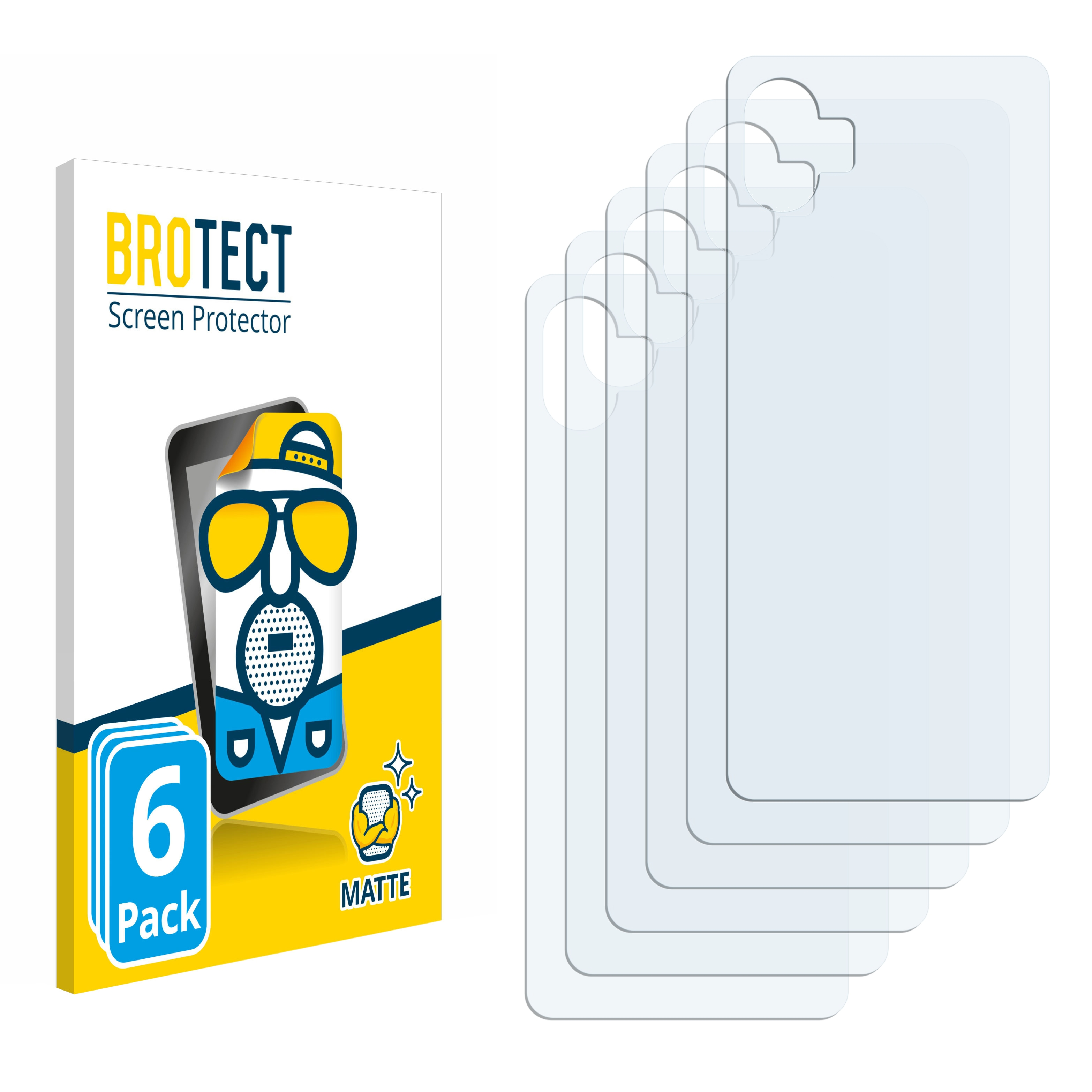 BROTECT 6x 6 Samsung Schutzfolie(für Edition) Pro matte Galaxy Xcover Enterprise