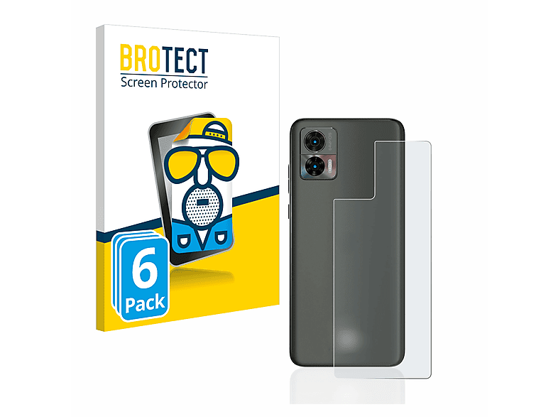 BROTECT 6x Motorola 30 matte Edge Neo) Schutzfolie(für