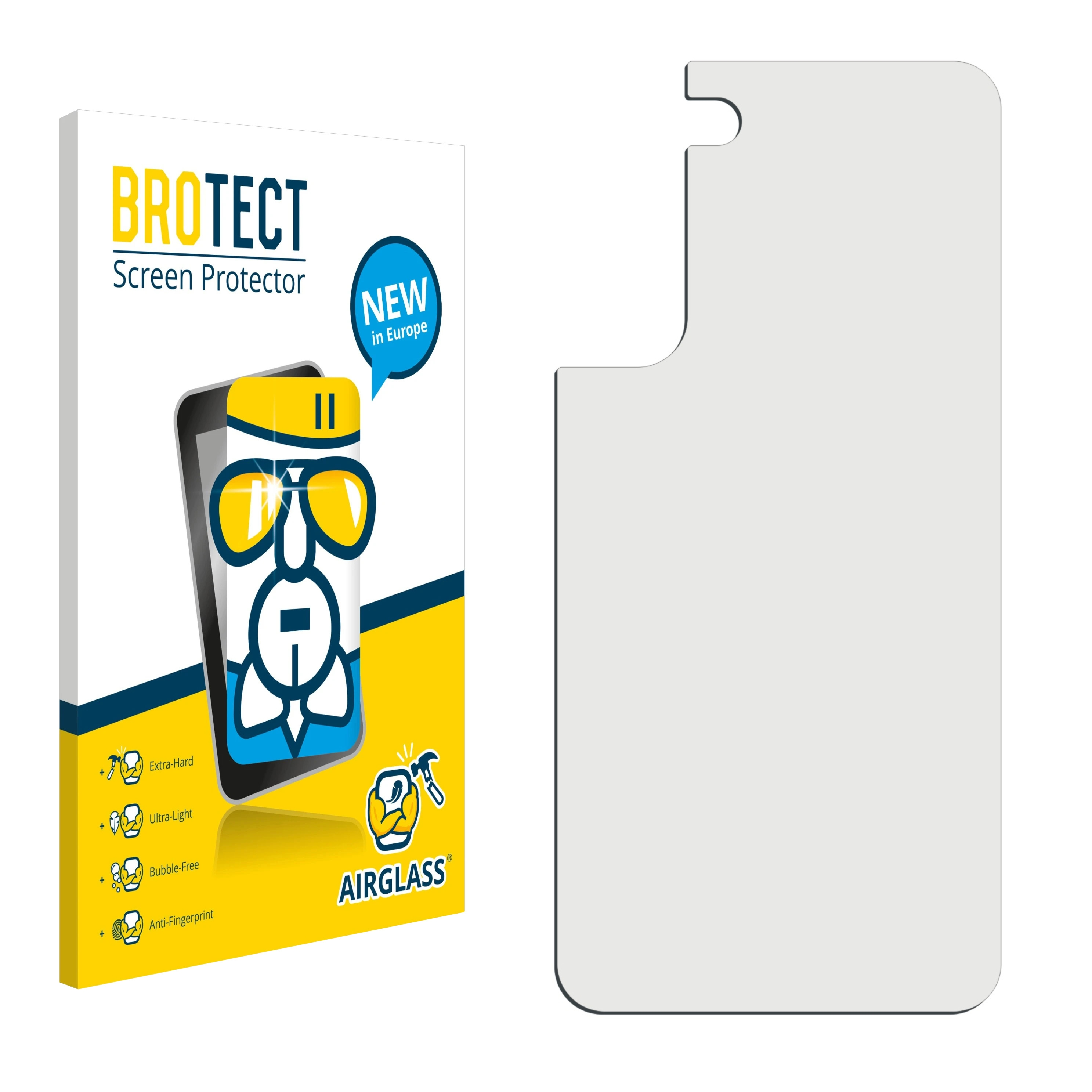 BROTECT Airglass Schutzfolie(für 5G) S22 Plus klare Samsung Galaxy
