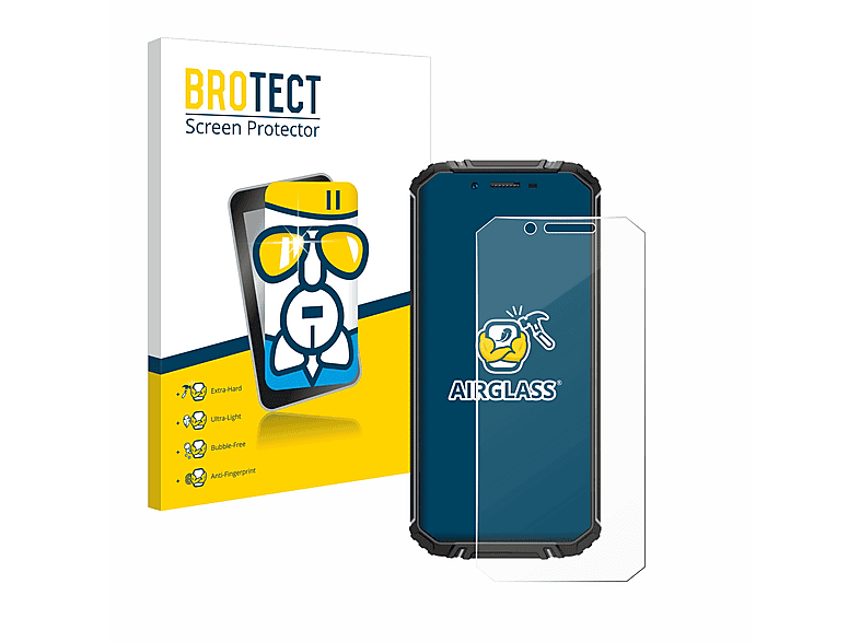BROTECT Airglass klare Schutzfolie(für Oukitel WP18) | Displayschutzfolien & Gläser