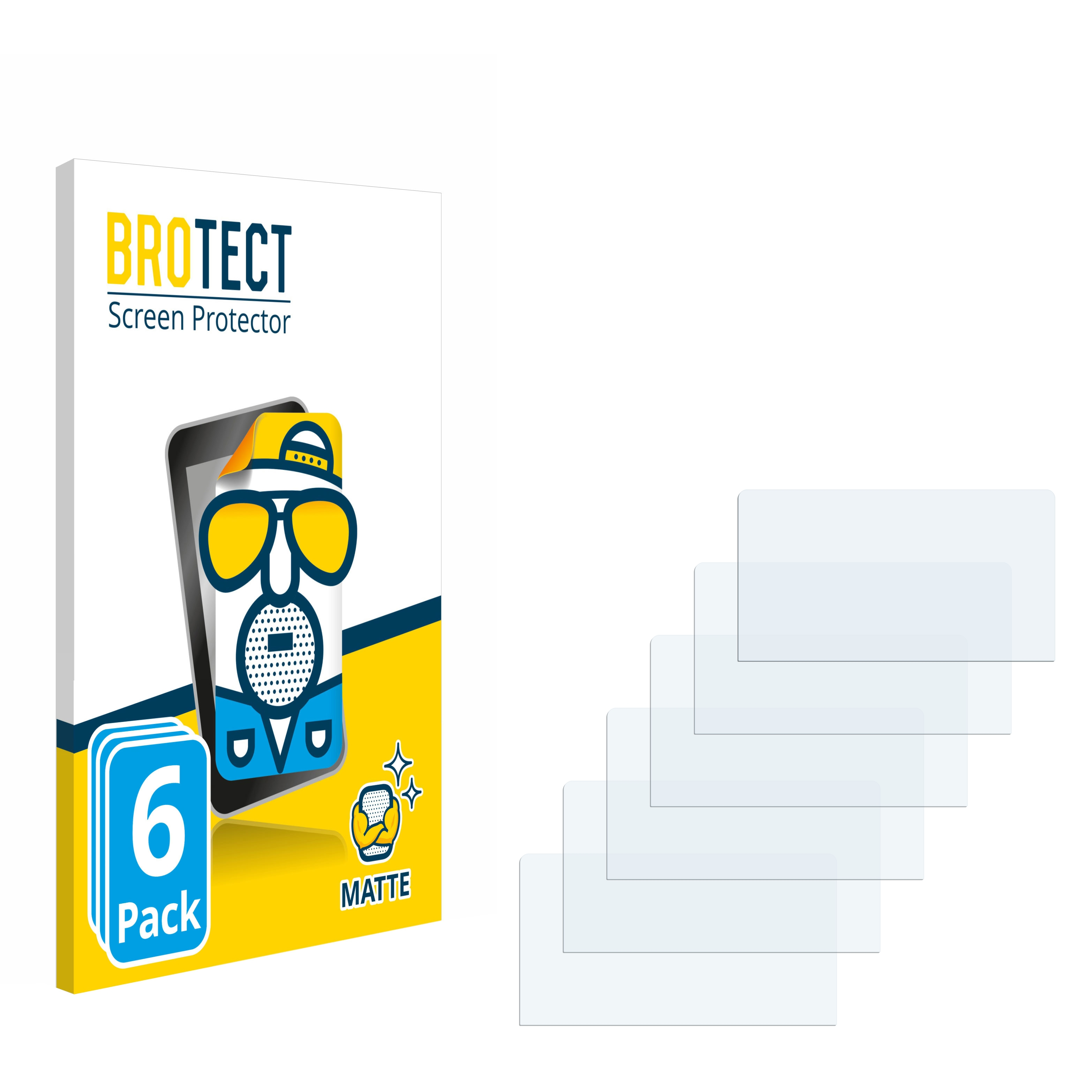 BROTECT 6x matte Schutzfolie(für NaturaSign StepOver Mobile) Pad