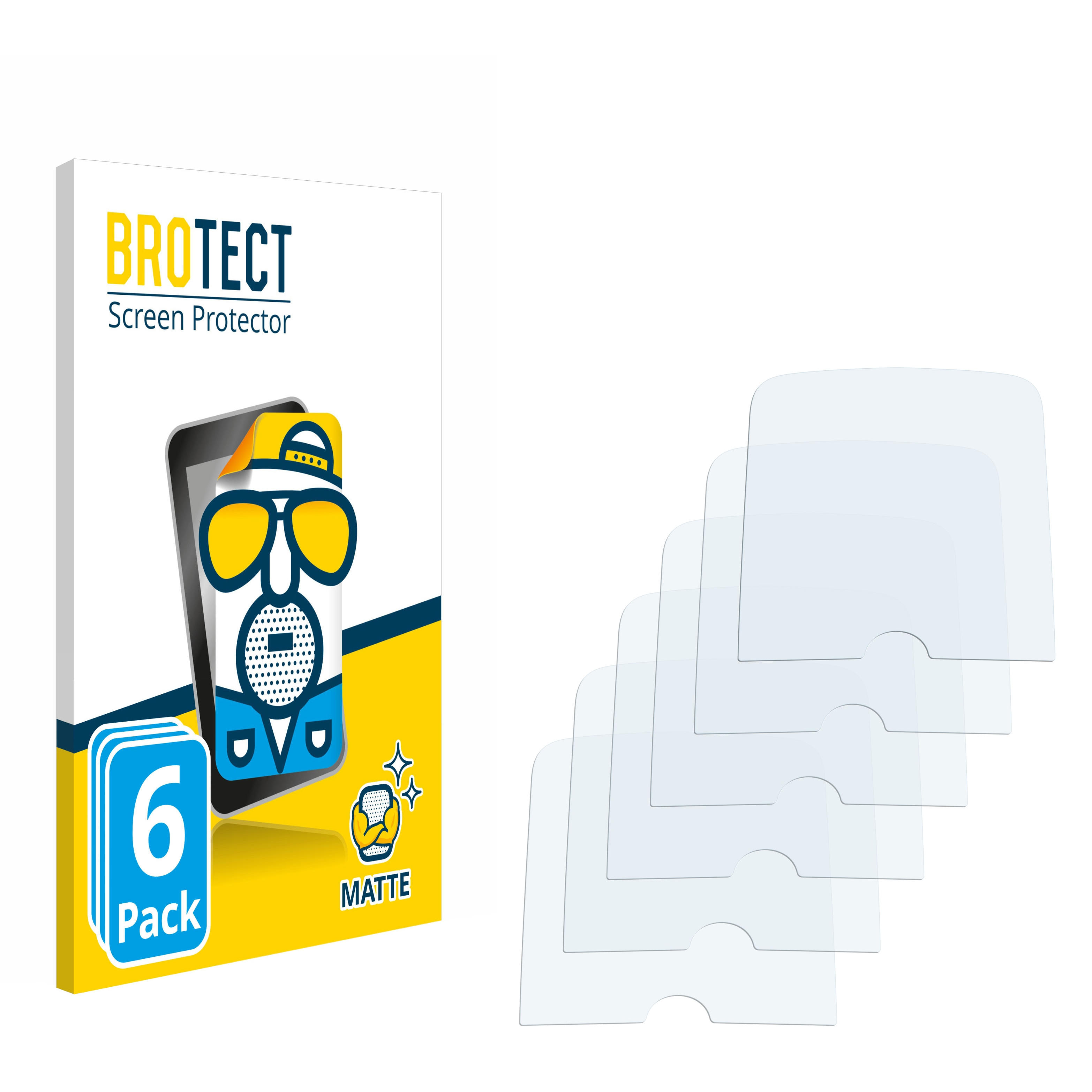 BROTECT 6x matte Schutzfolie(für TENS/EMS) Beurer 49 EM Digital
