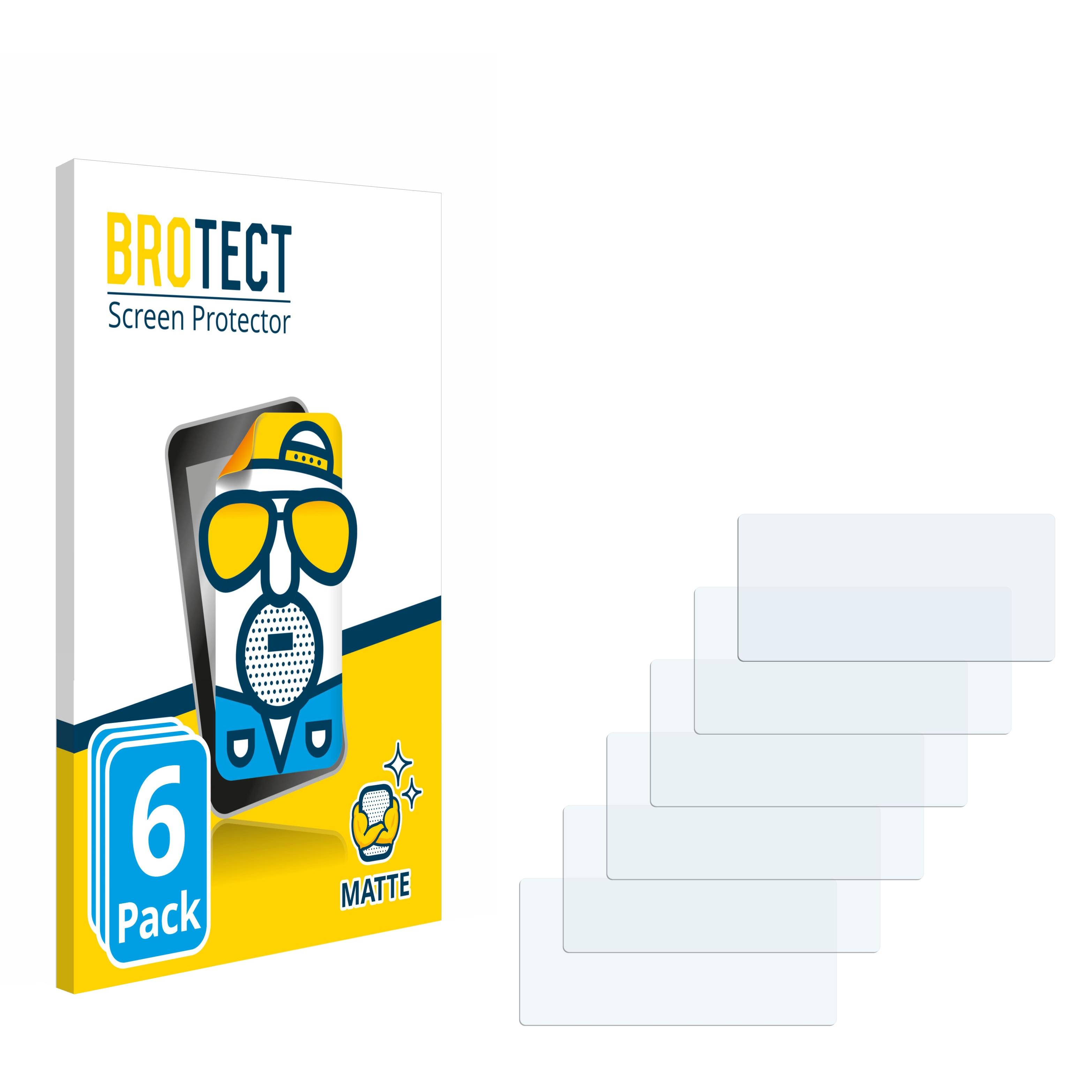 BROTECT 6x matte Schutzfolie(für GPD Gaming XP Android Handheld)