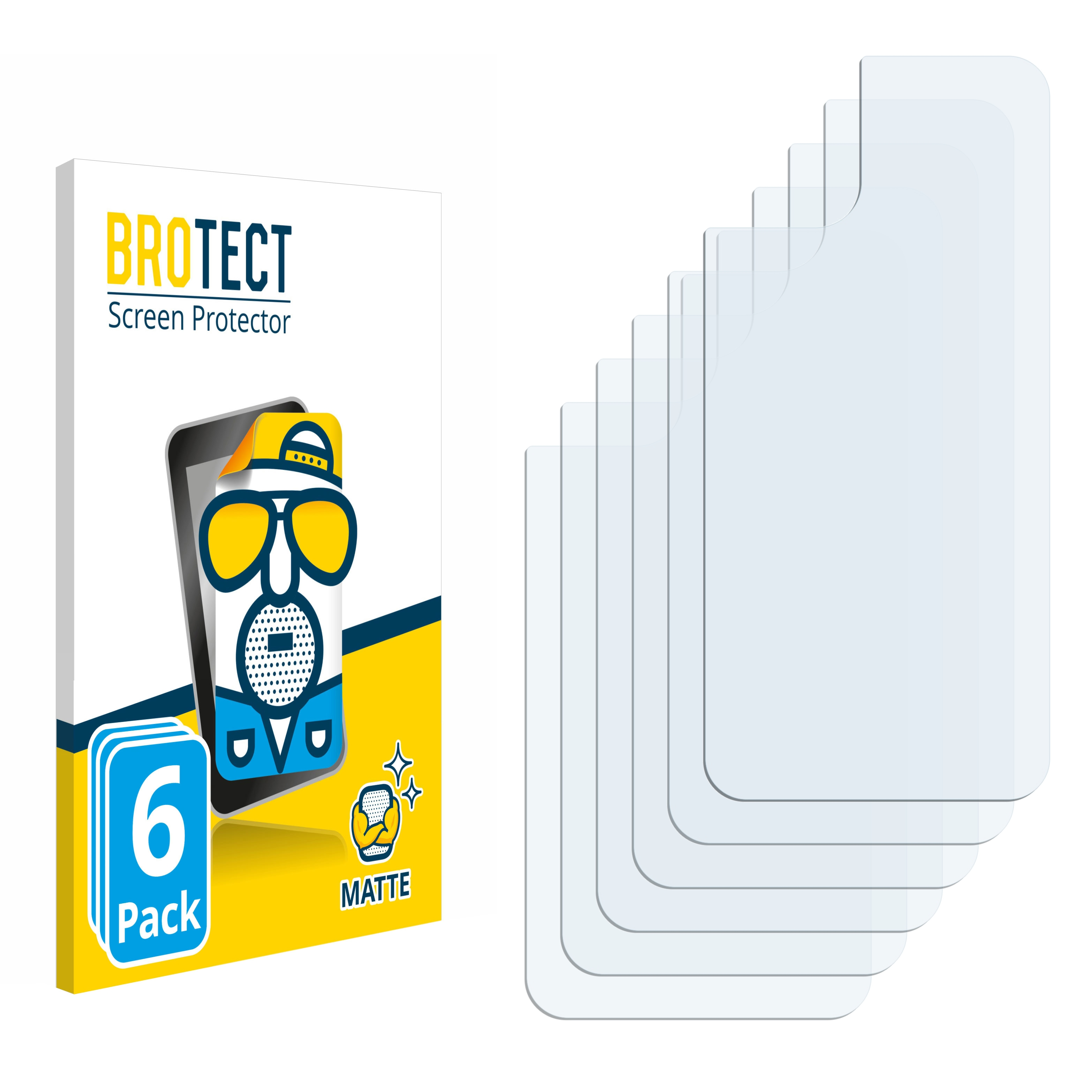 BROTECT 6x matte Schutzfolie(für Apple Pro) iPhone 11