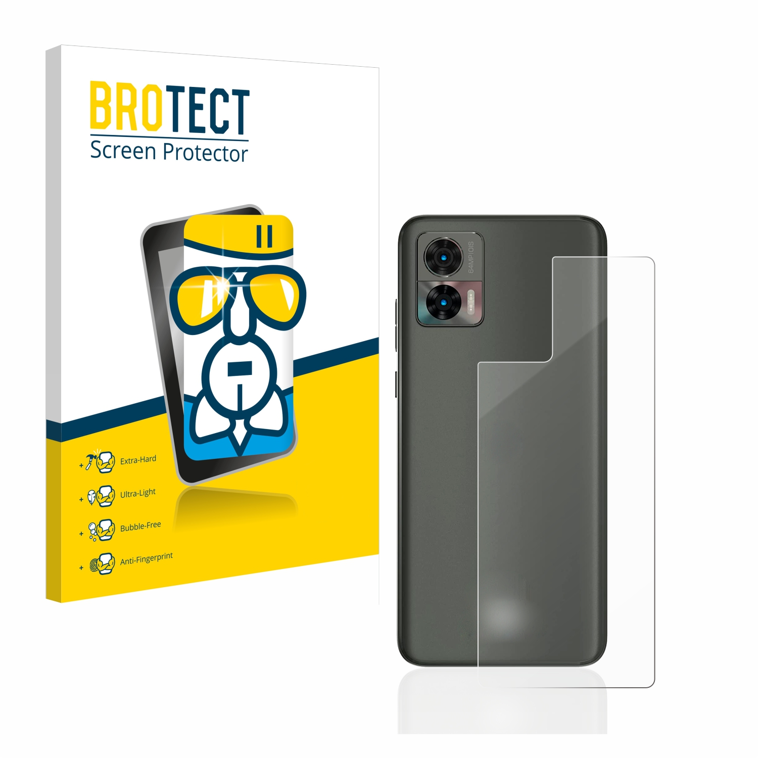 klare Edge 30 Airglass BROTECT Schutzfolie(für Neo) Motorola