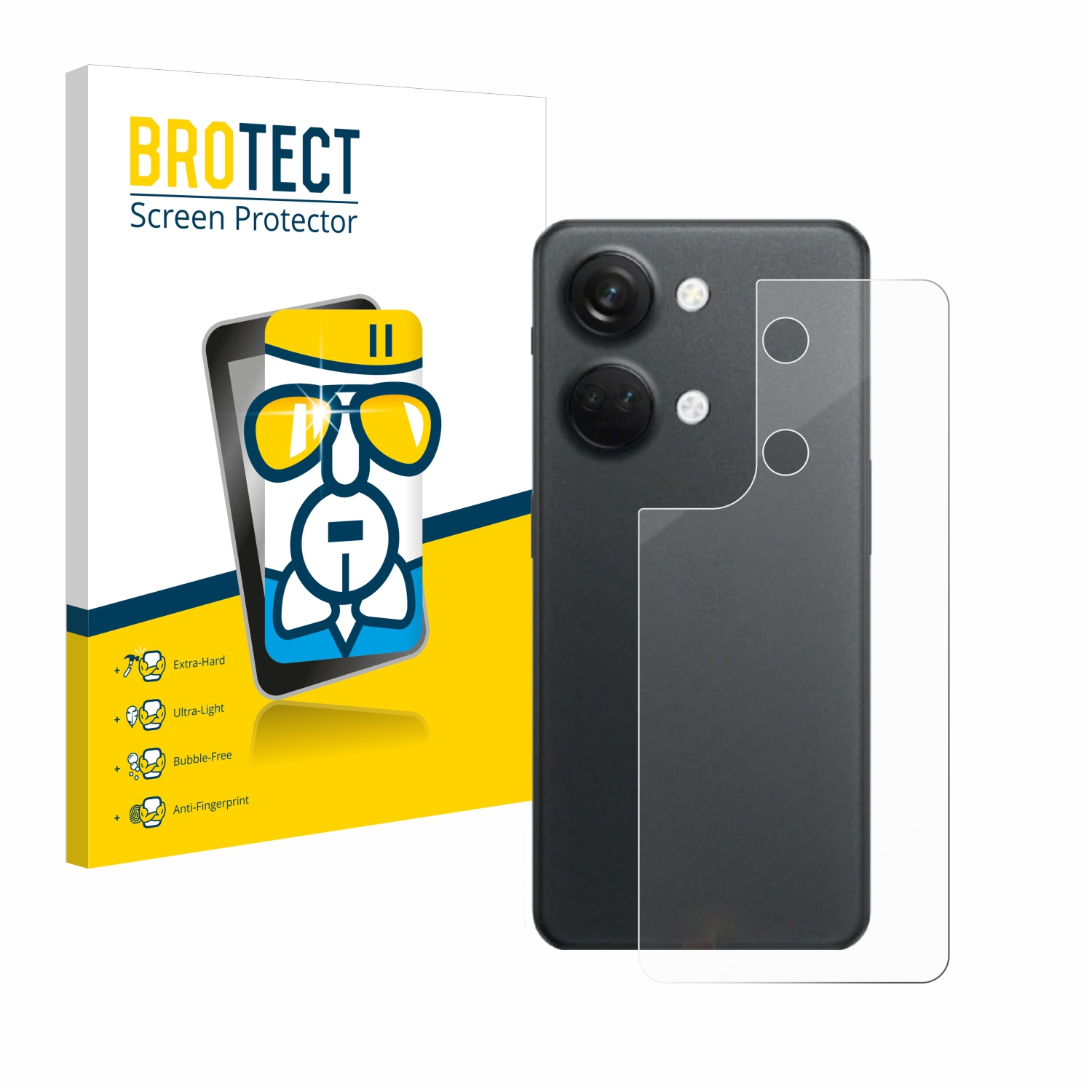 Airglass klare OnePlus 3 Nord BROTECT Schutzfolie(für 5G)