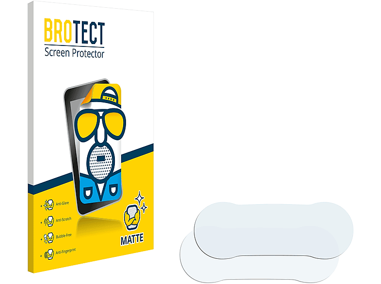 BROTECT 2x matte Volkswagen Passat Info 2015-2019 Cockpit Schutzfolie(für Active B8 12.3\