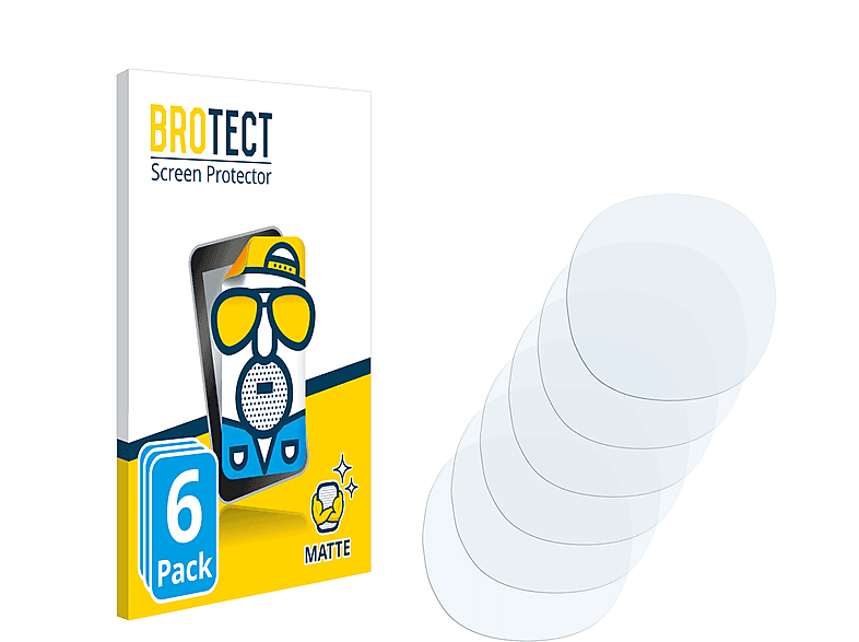 BROTECT 6x matte Schutzfolie(für Neo Smart Kids Watch)