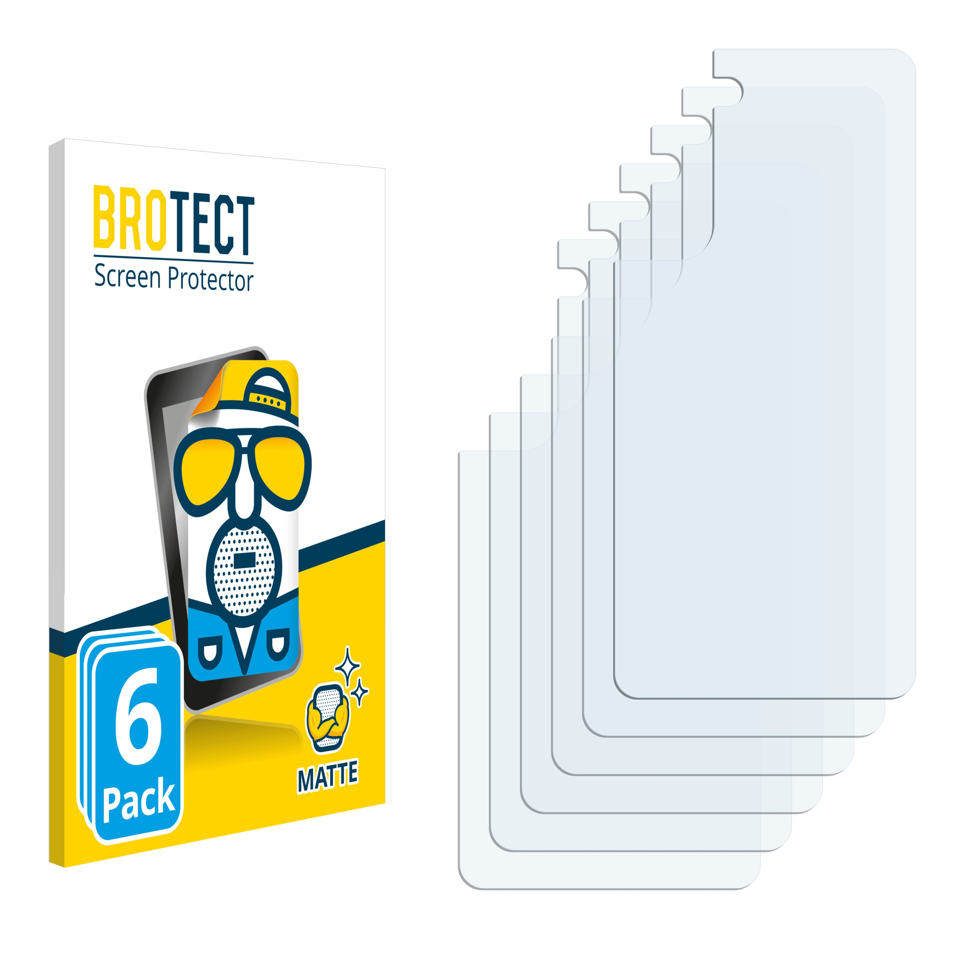 BROTECT 6x matte Schutzfolie(für Galaxy Samsung 5G) FE S21
