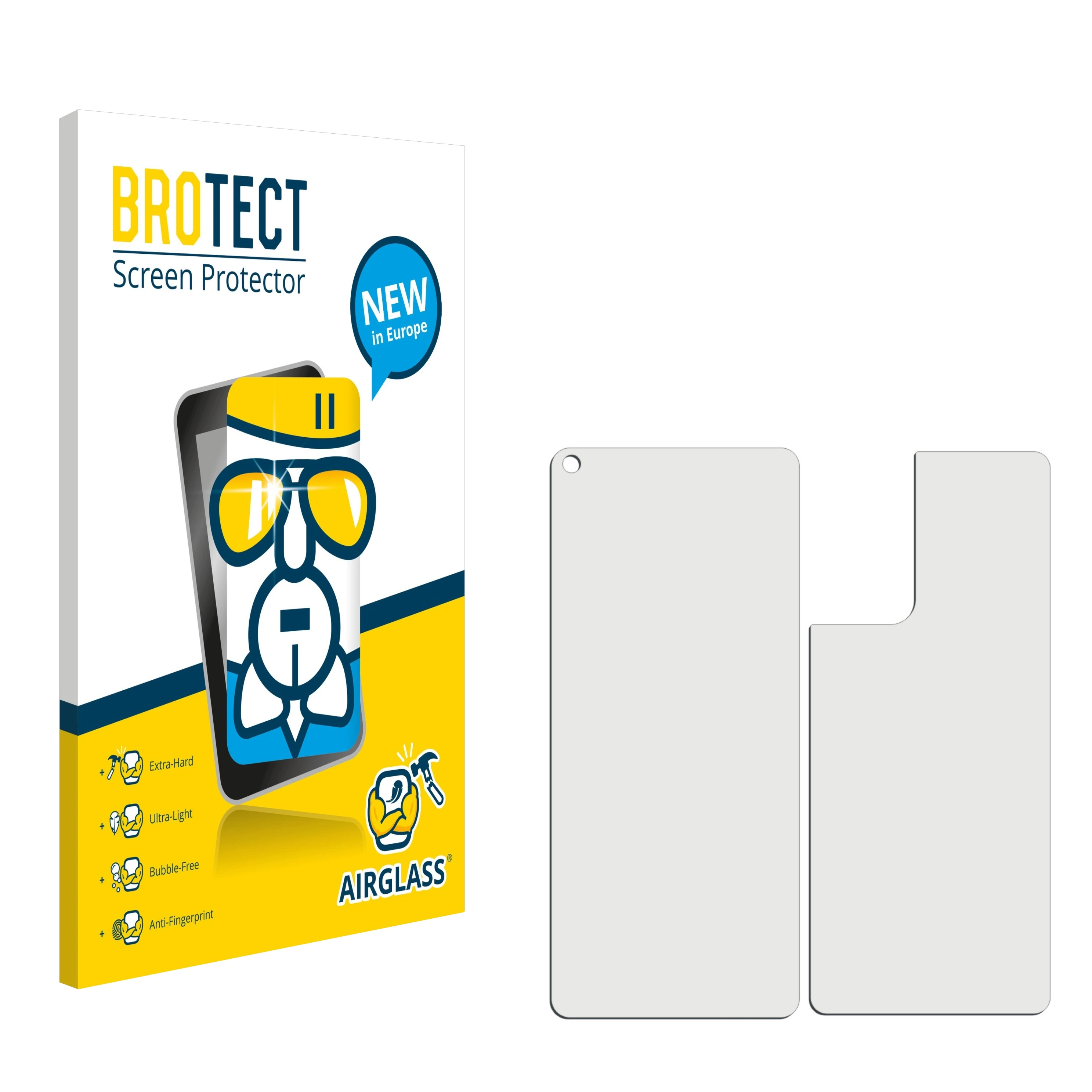 BROTECT Airglass klare 9) Schutzfolie(für OnePlus