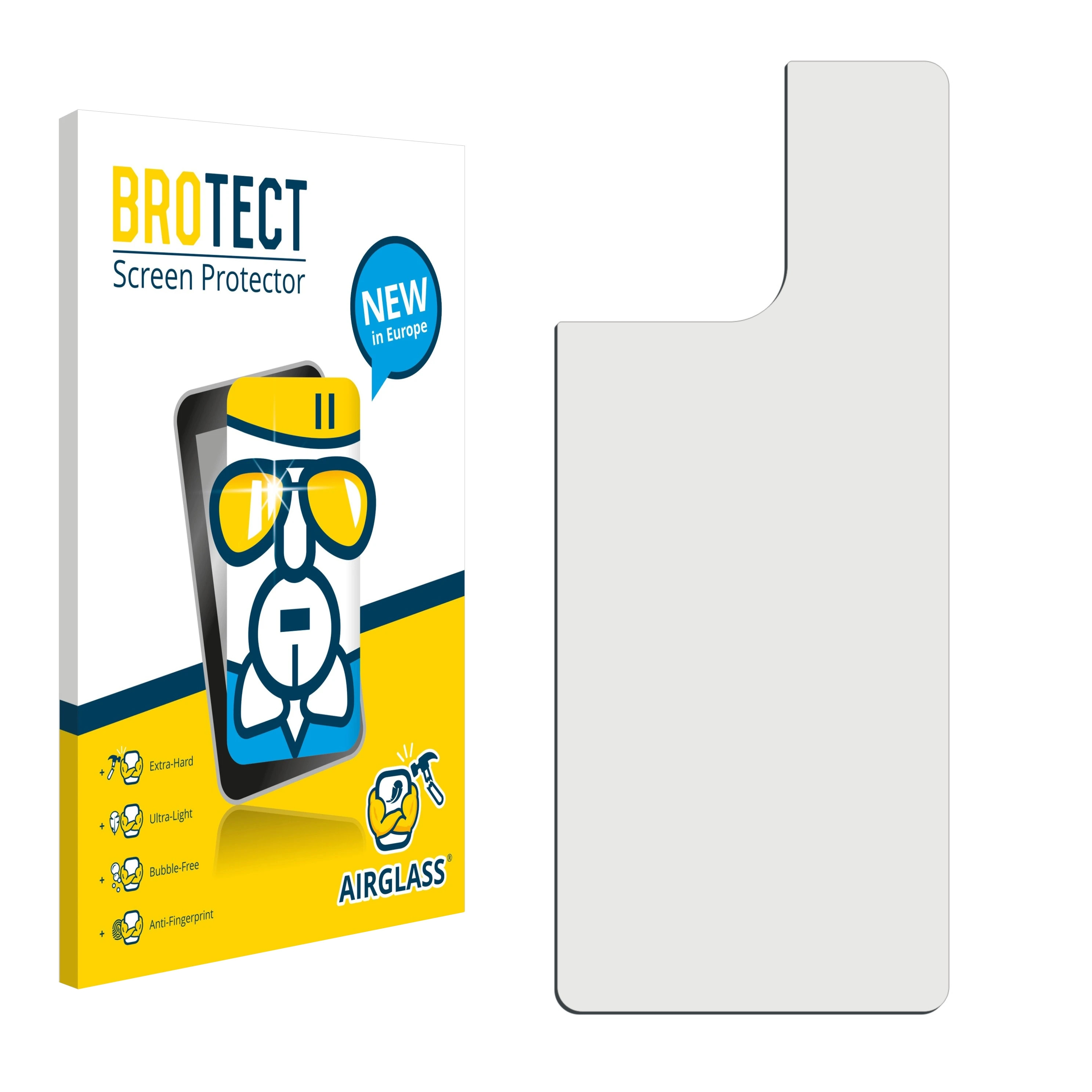 BROTECT Airglass klare Schutzfolie(für Oppo Find X3)