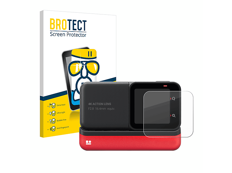 One Insta360 RS klare BROTECT 4K Edition) Schutzfolie(für Airglass